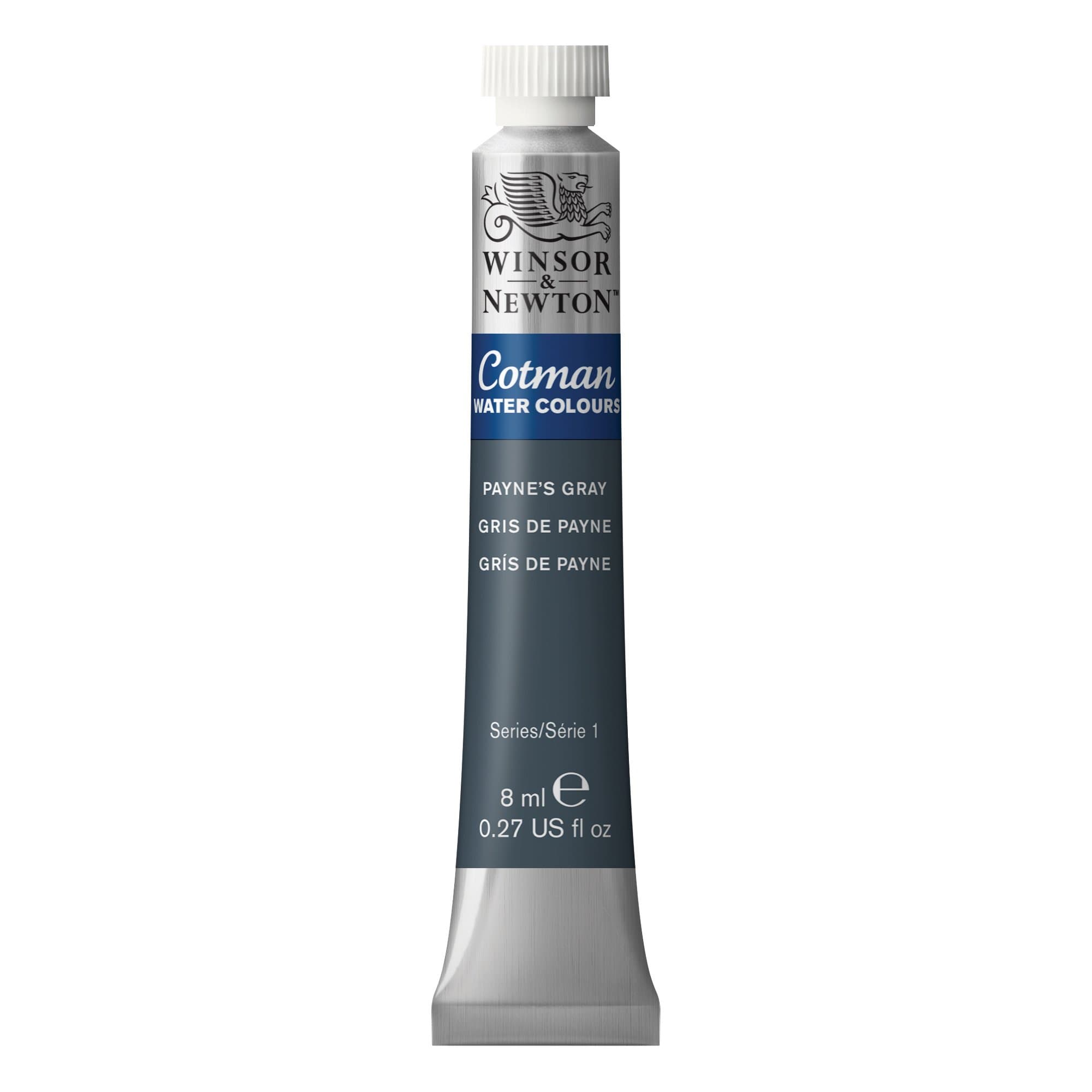 Cotman 8ml Water Colour Tube - Payne's Gray