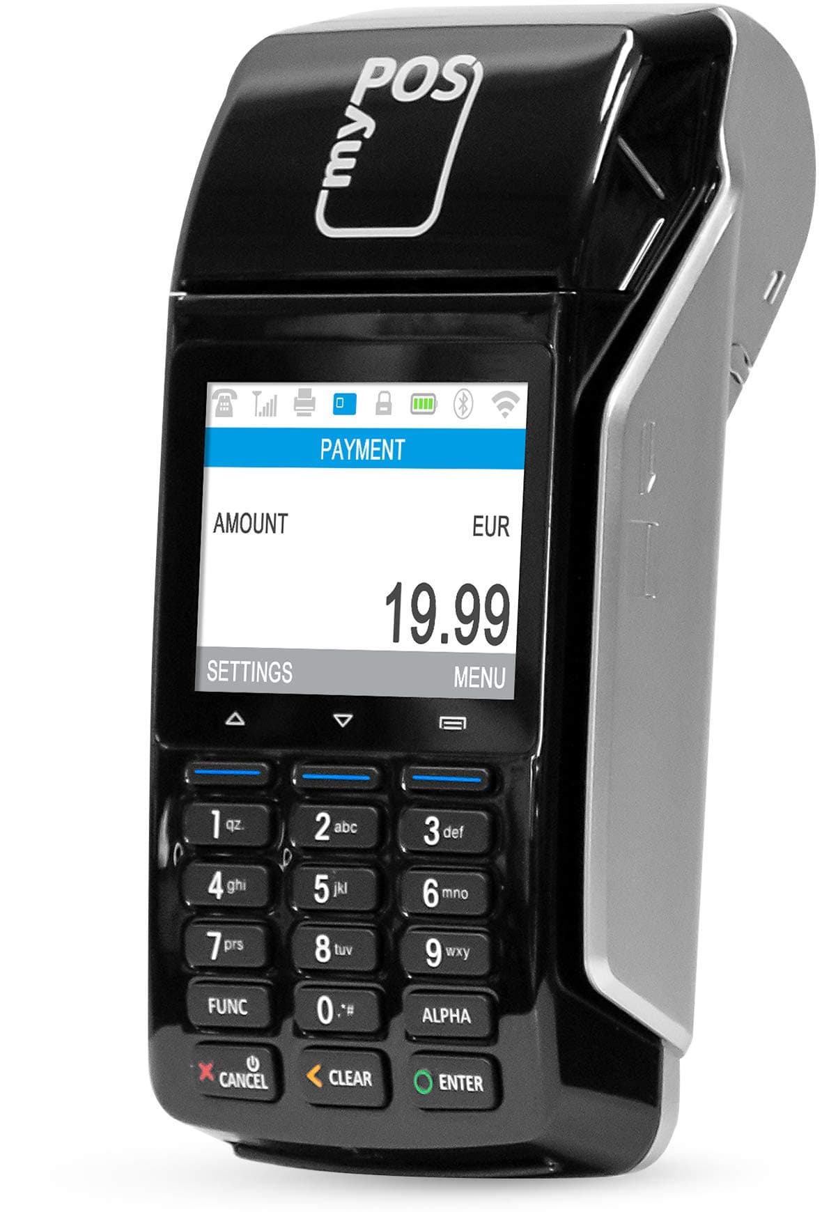Combo Card Payment Machine (Black)