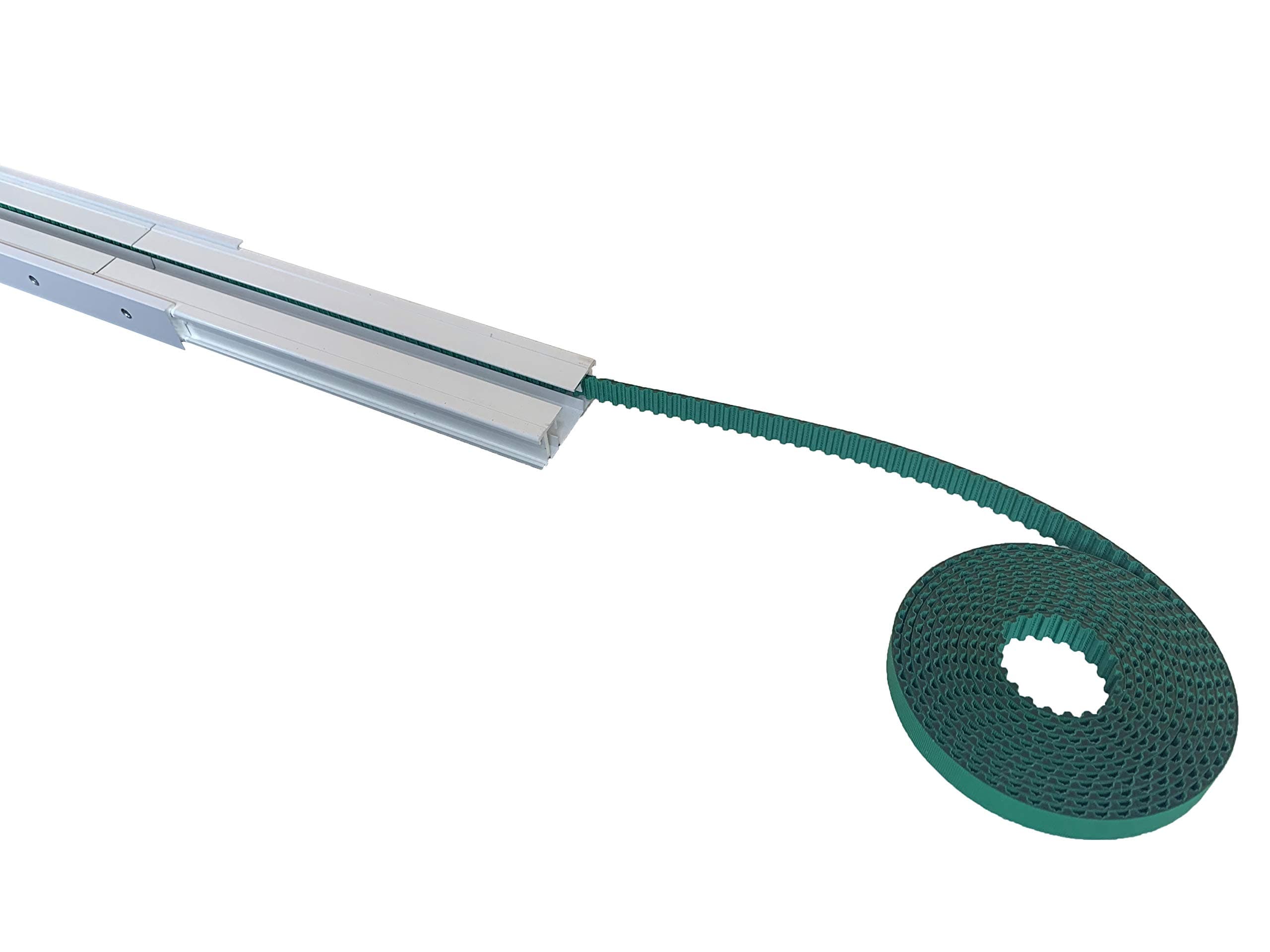 Replacement Belt for Smart Curtain System, Heavy Duty Electric Curtain Track, 10.5 mm Width. Fits Xiaomi, Dooya (401 in / 33.4 ft)