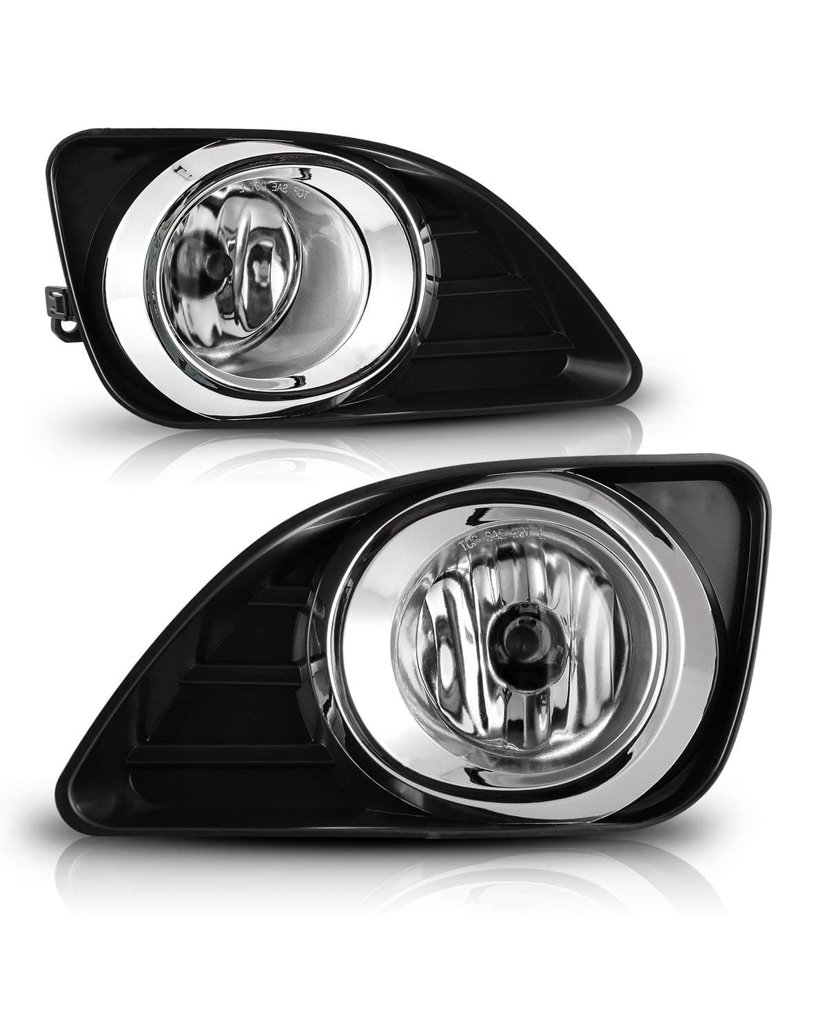 AUTOWIKI Fog Lights for 2010-2011 Toyota Camry (Not fit Hybrid/SE models) 2PCS OEM Replacement Fog Lamps
