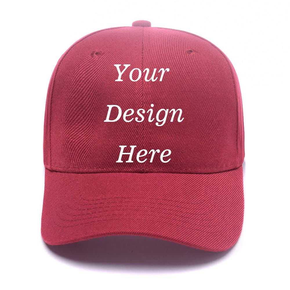 RR&DDXU Customize Your Own Design Text, Photos, Image Logo Adjustable Hat Hiphop Hat Baseball Cap
