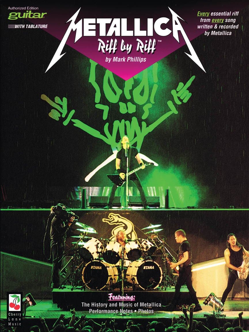 Metallica - Riff by Riff Guitar | Essential Guitar Riffs Songbook from Metallica | 40+ Metal Riffs Sheet Music from Ride the Lightning, Master of Puppets and More | Guitar Tab and Notation Included