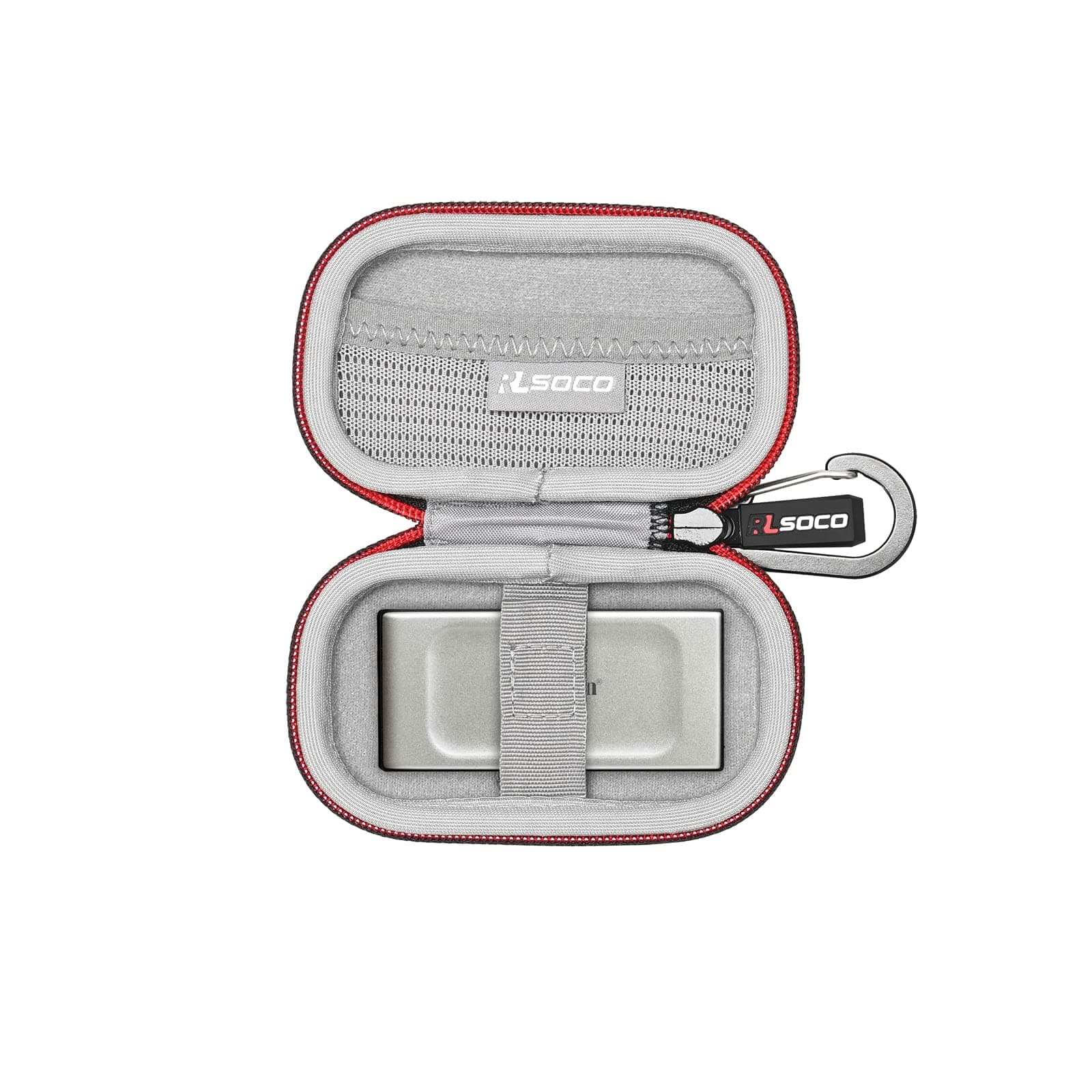 Carrying Case for Kingston XS1000/XS2000 2TB/1TB/4TB/500GB SSD - External Solid State Drive by RLSOCO (Case Only)