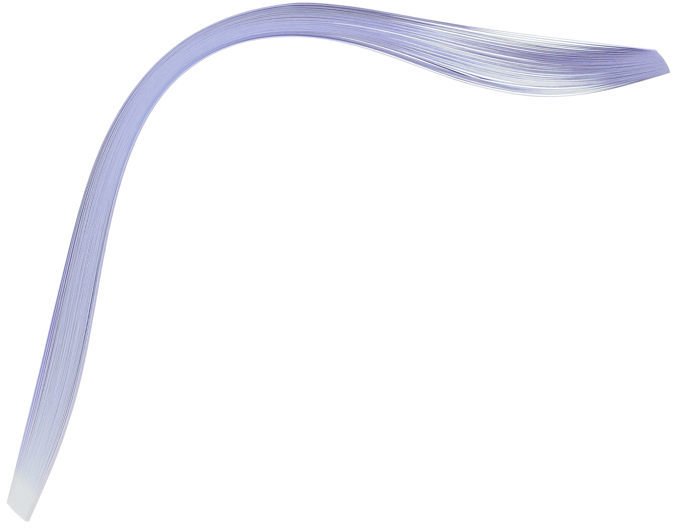Quilled Creations Graduated Quilling Paper, 1/8-Inch, Lilac, 50 Per Package