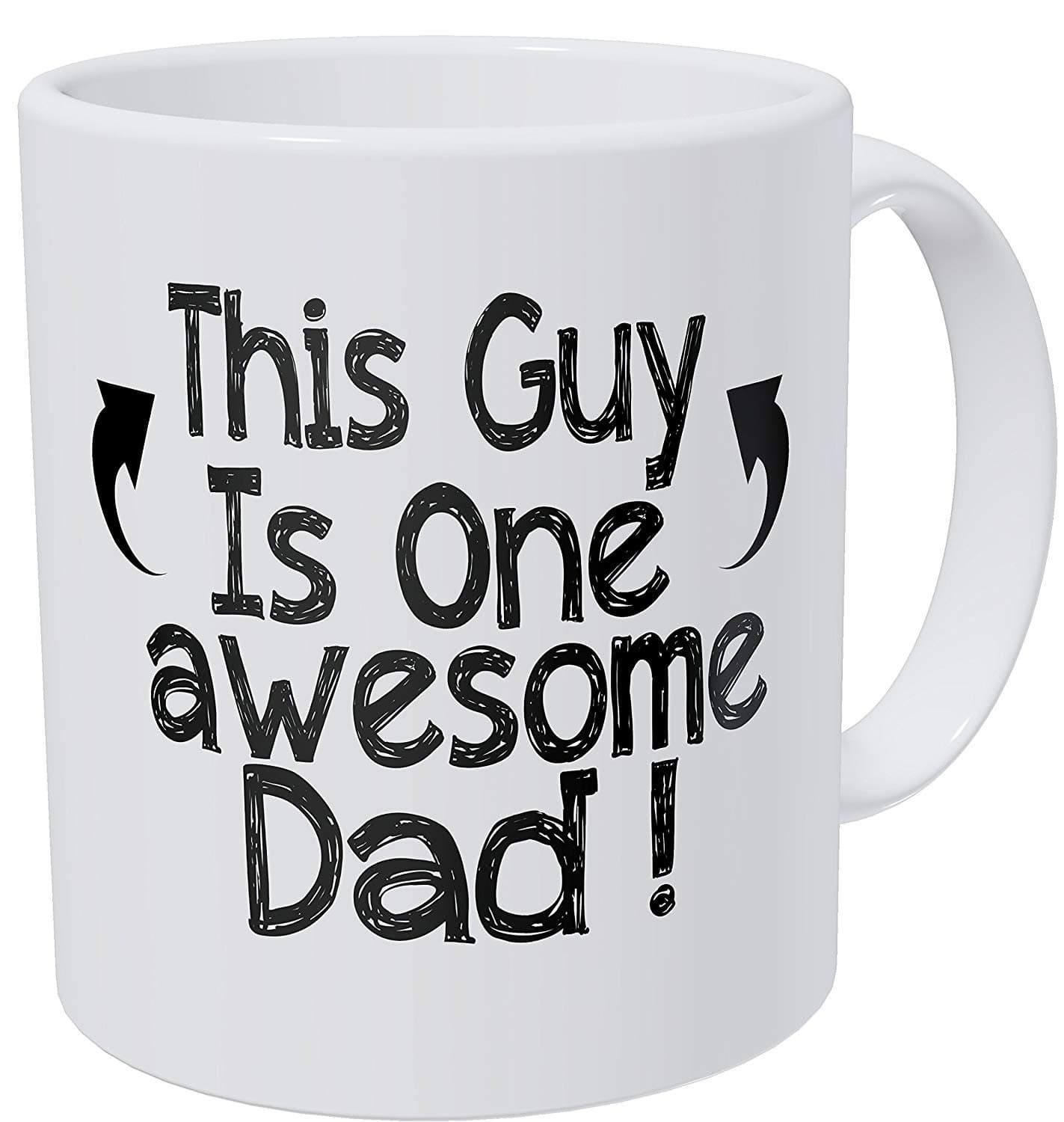This Guy Is 1 Awesome Dad 11 Ounces Funny Coffee Mug Willcallyou