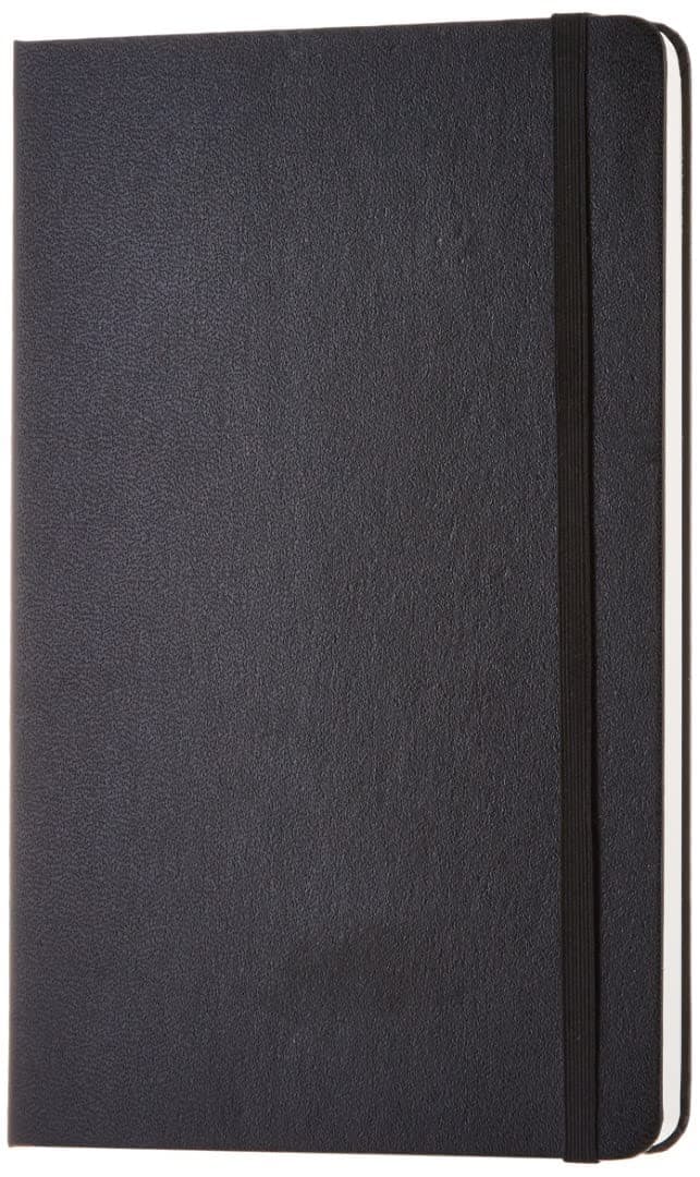 – Classic Notebook, A5, Plain, Black