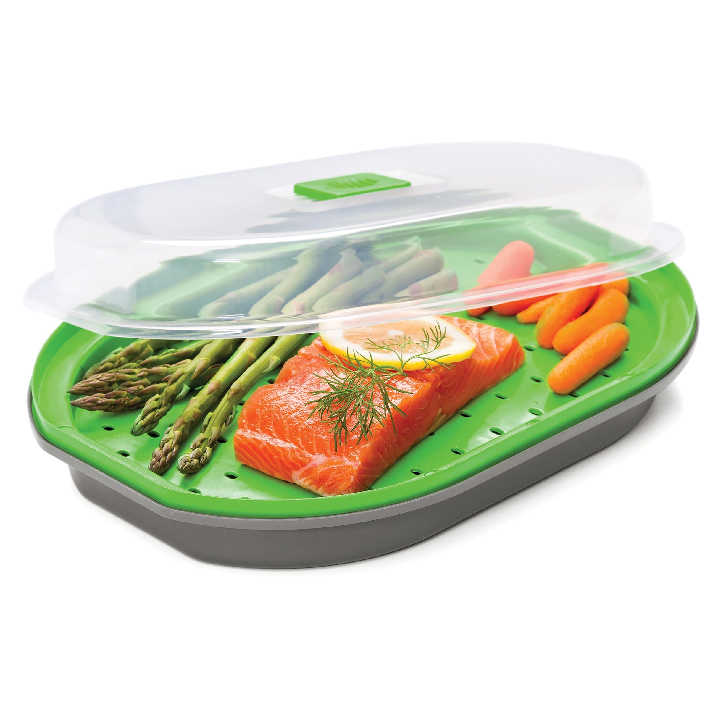 Progressive International Steamer Fish/Veggie, Gray