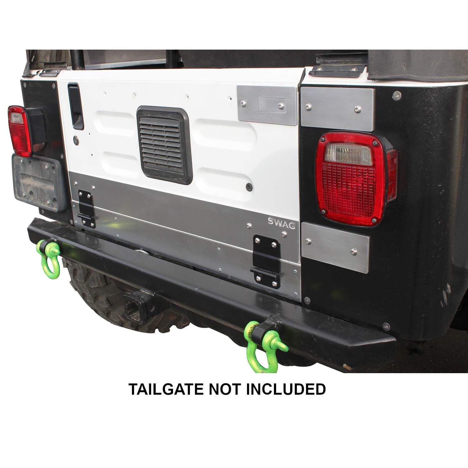 Swag Off Road Drop Down Tailgate Conversion Kit Compatible With 1987-95 Jeep YJ
