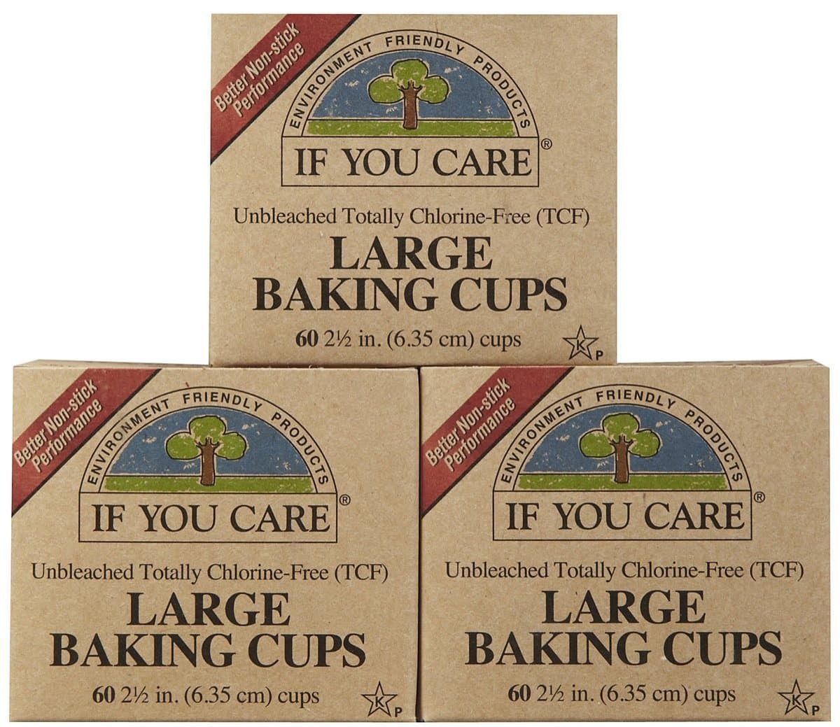 If You Care Unbleached Large Baking Cups, 60 Ct, 6 Pk