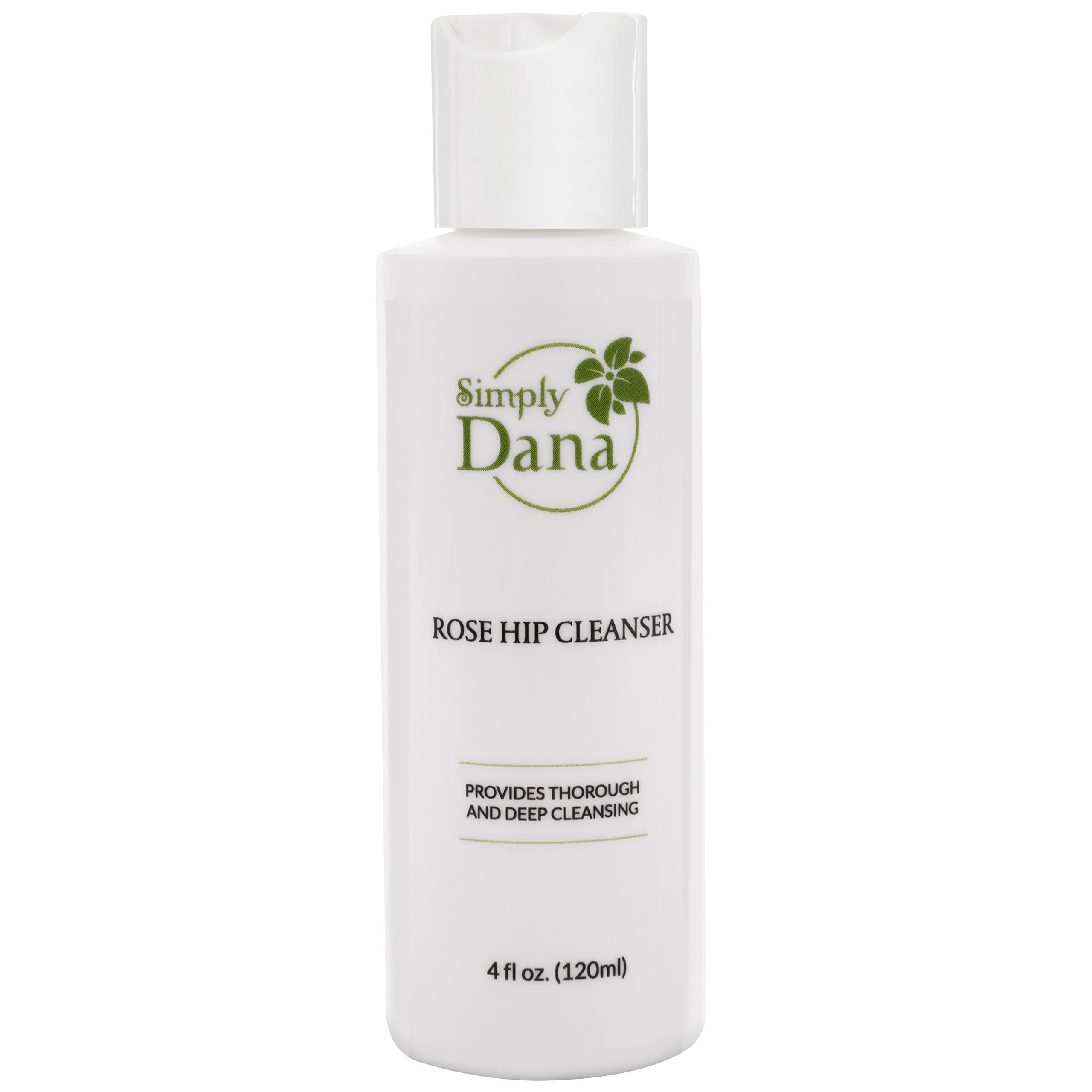 Simply Dana Rose Hip Seed Oil Cleanser Thorough and Deep cleansing Vitamin A to Promote Collagen Growth 4 fl oz. (120ml)