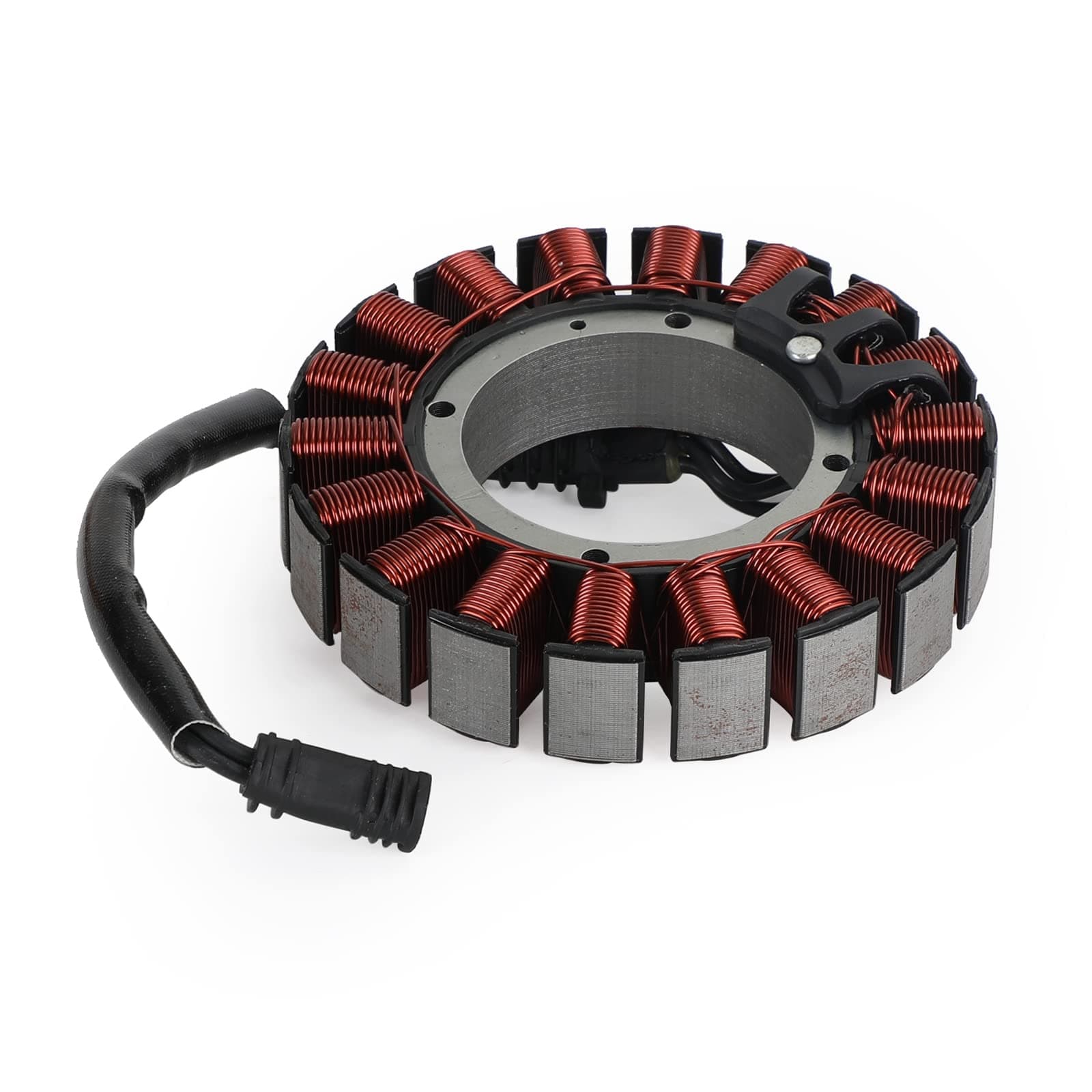 29987-06D 𝐄𝐧𝐠𝐢𝐧𝐞 𝐒𝐭𝐚𝐭𝐨𝐫 3pin 𝐌𝐚𝐠𝐧𝐞𝐭𝐨 𝐒𝐭𝐚𝐭𝐨𝐫 3 Phase 50Amp Stator Replacement For Tou-ring 2006-2014 FLT-FLH 29987-06A 29987-06B Stator