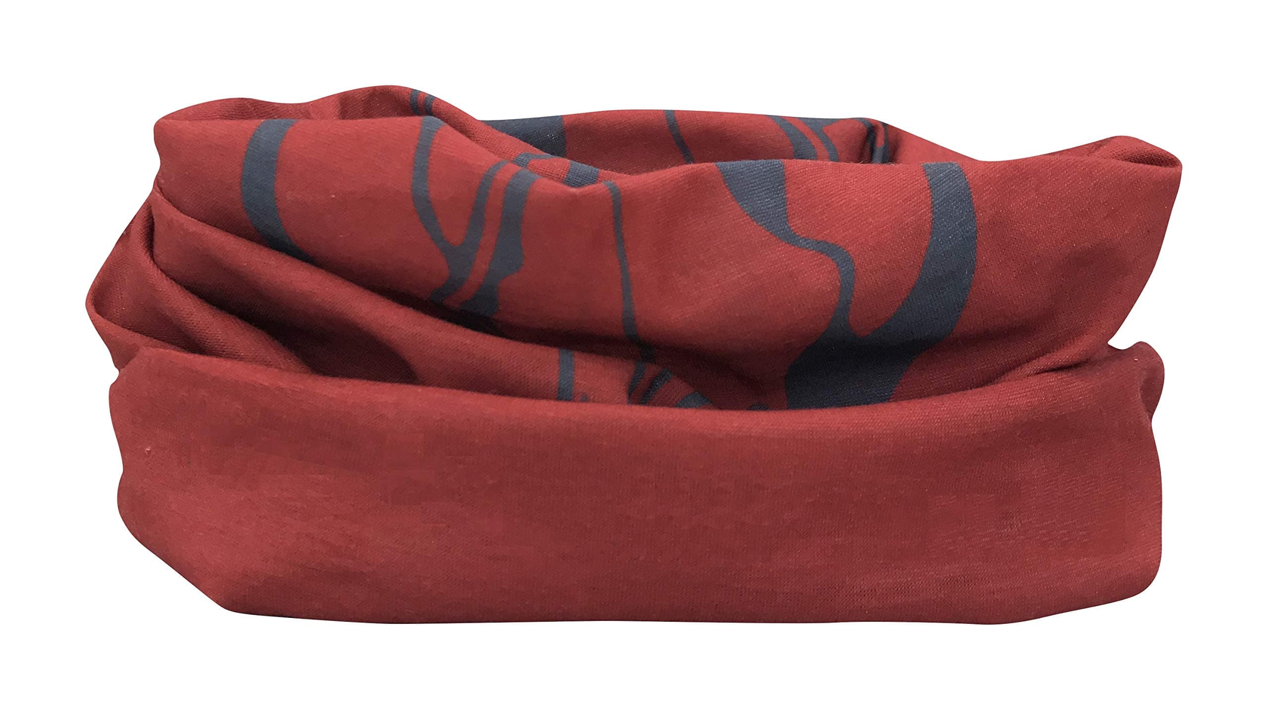 Arctic Aura Red Fox Skull Multifunctional Scarf - Ski Mask and Headband for Snowboarding, Hiking, Running, Camping Outdoor Sports