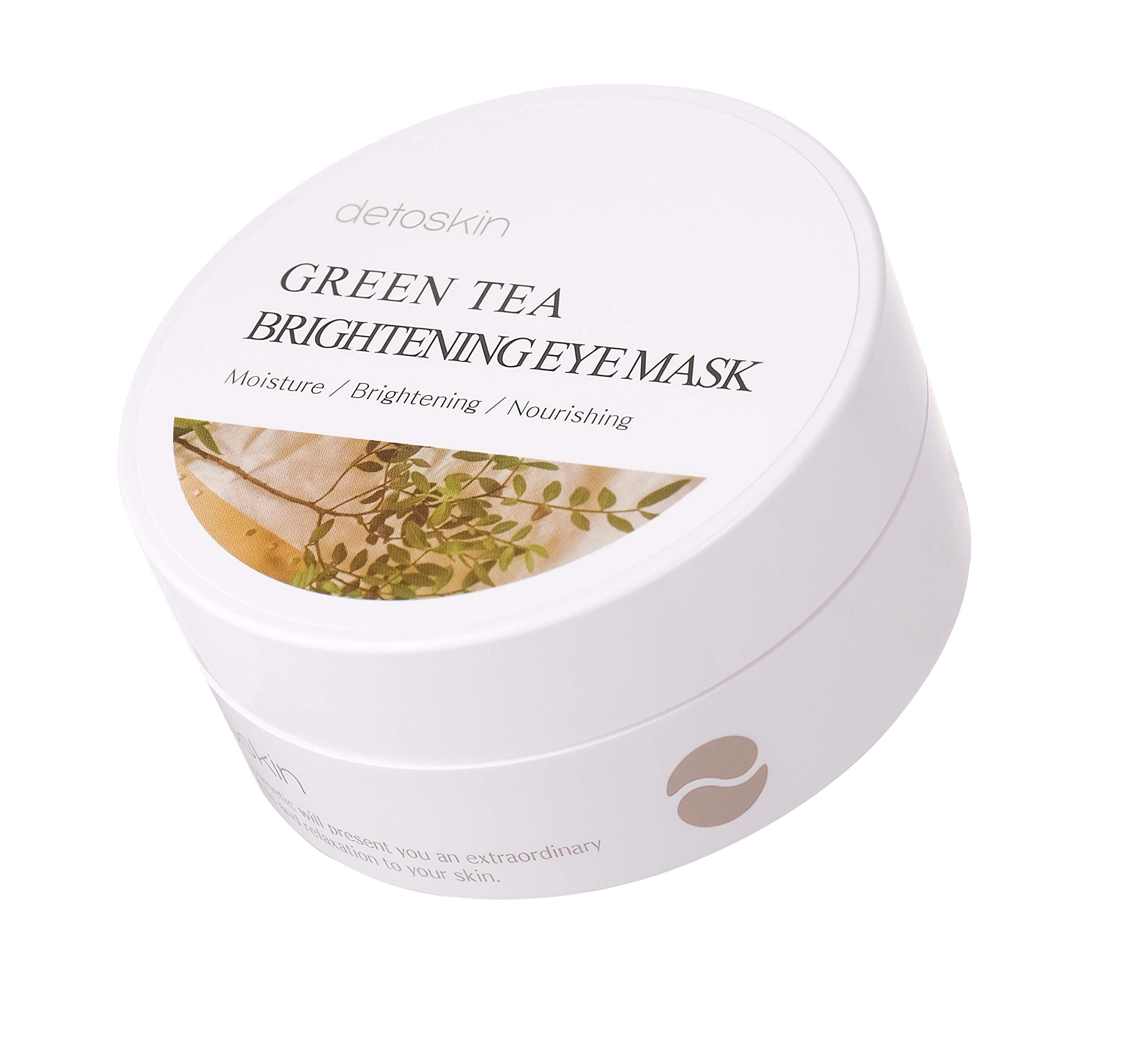 Green Tea Firming Eye Mask 60 Eye Mask Sheets | Under Eye Collagen Patch for Puffy Eyes, Bags, Dark Circles, Crow Feet | Hydrating Nourishing Firming | Reduce , Fine Lines