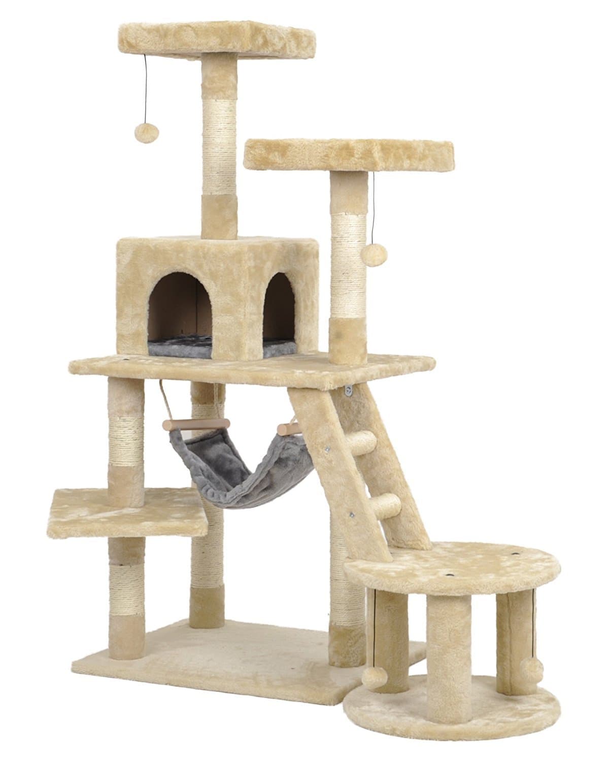 Petian Large Base Cat Tree 51" Tall