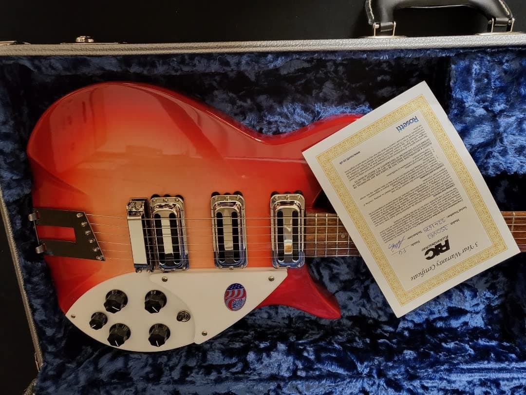 RickenbackerRN350 V63FG 350 V63 Liverpool Fireglo '