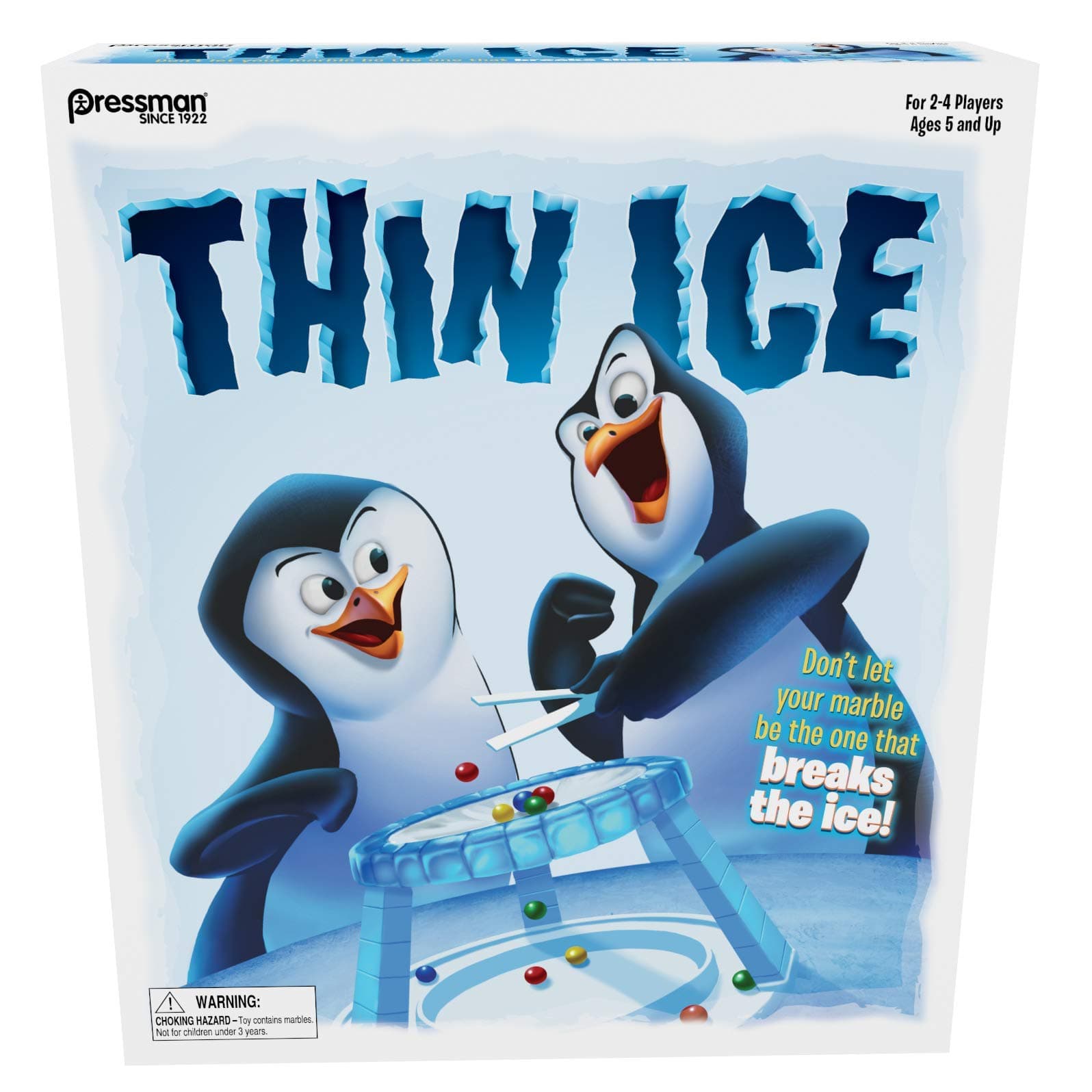 Thin Ice Game - Don't Let Your Marble Be The One that Breaks The Ice by Pressman