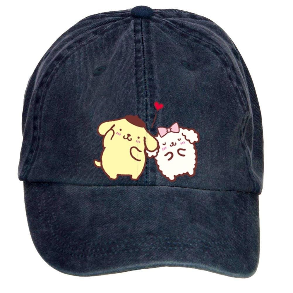 Gaojidian Pompompurin and Friends Cotton Six-panel Till Baseball Cap Hats Unisex