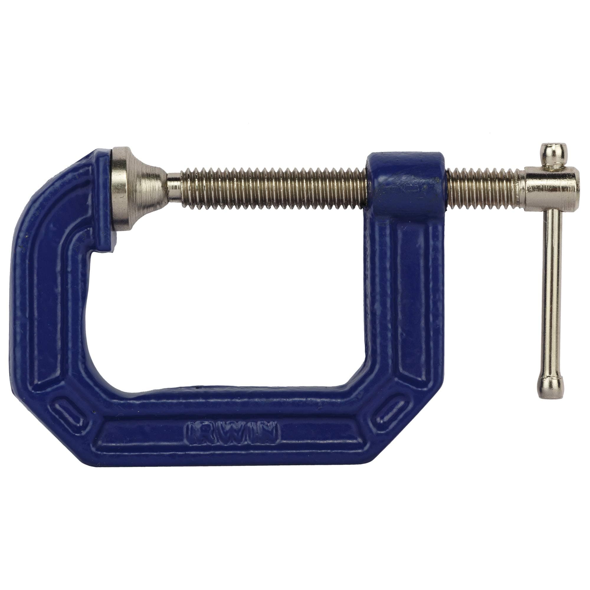 2025101 Steel C-Clamp 1-1/2" x 1-1/2", Blue & Silver (1415-C)