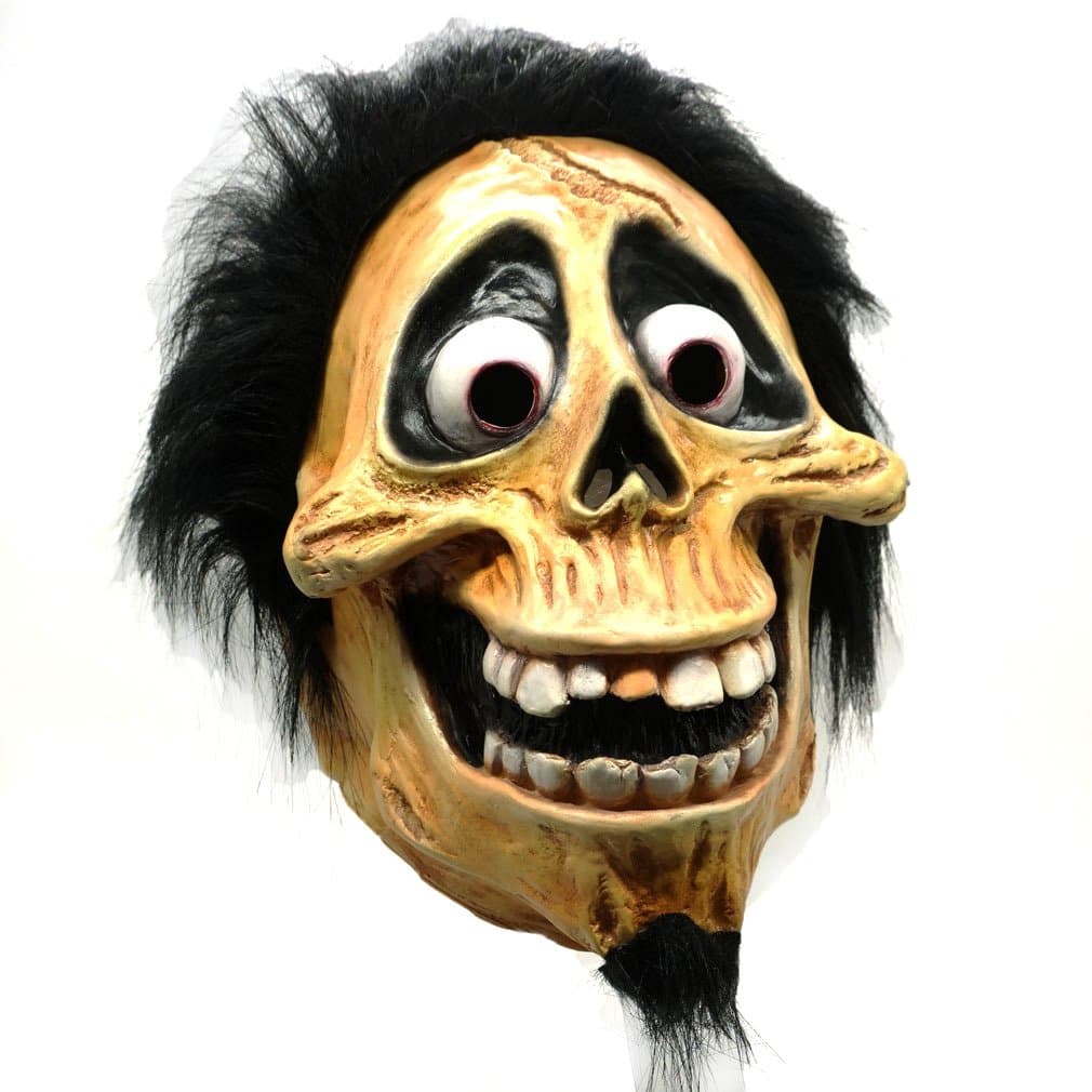 Halloween Skull Latex Mask Full Head Movie Coco Hector Costume Fancy Dress Prop
