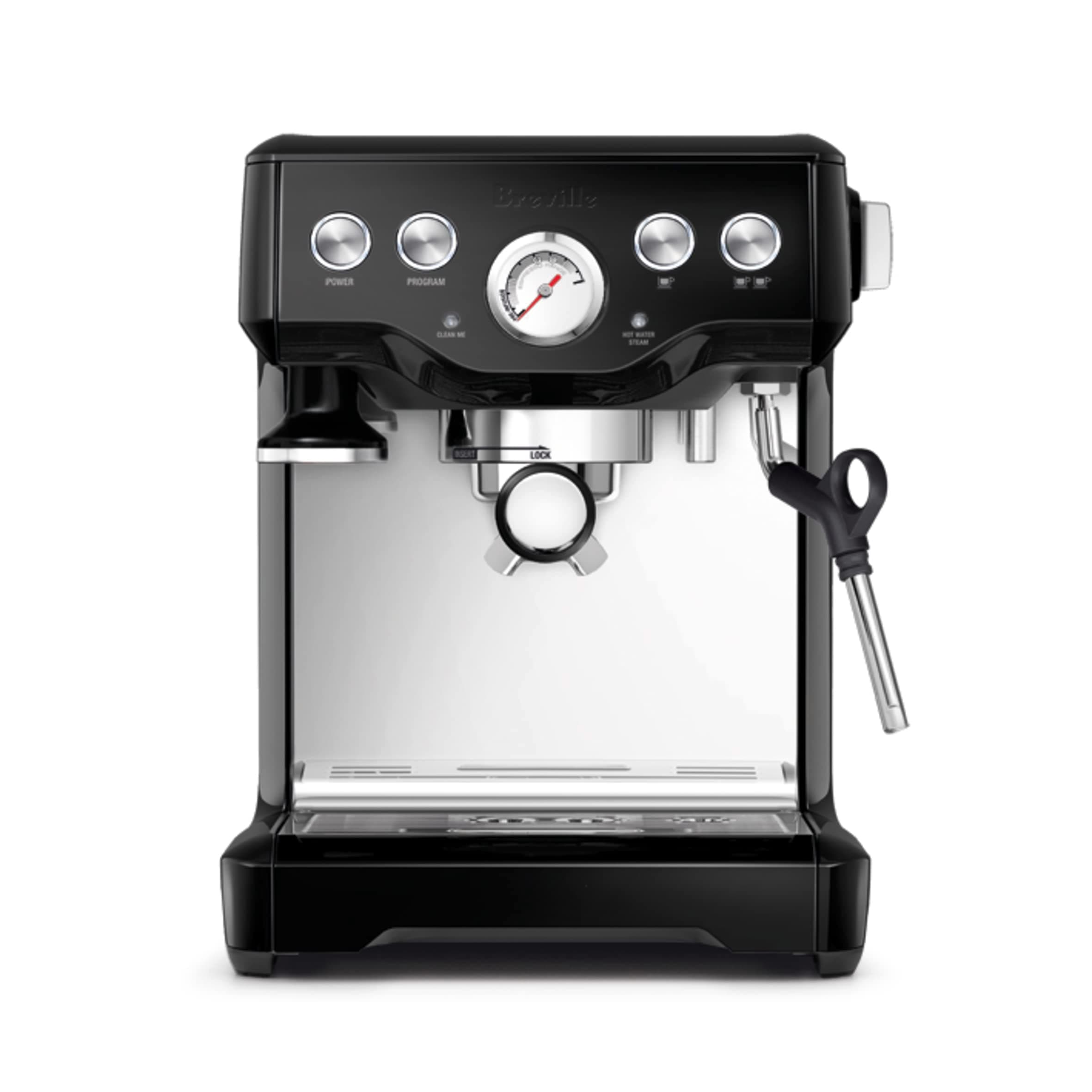 Infuser Espresso Machine BES840XL, 10.25 x 12.5 x 13.25 Inches, Black Sesame
