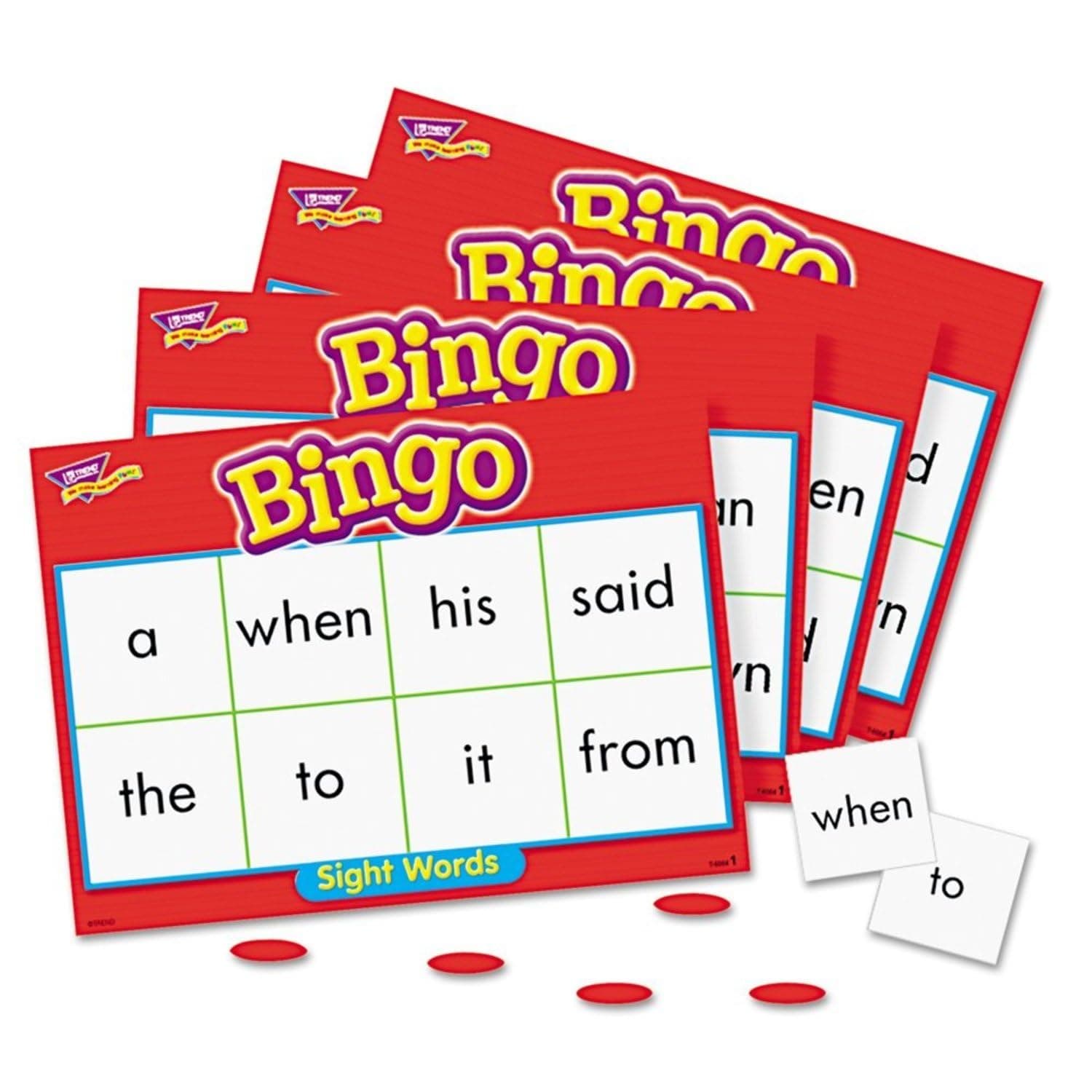Trend Young Learner Bingo Game, Sightwords (T6064)
