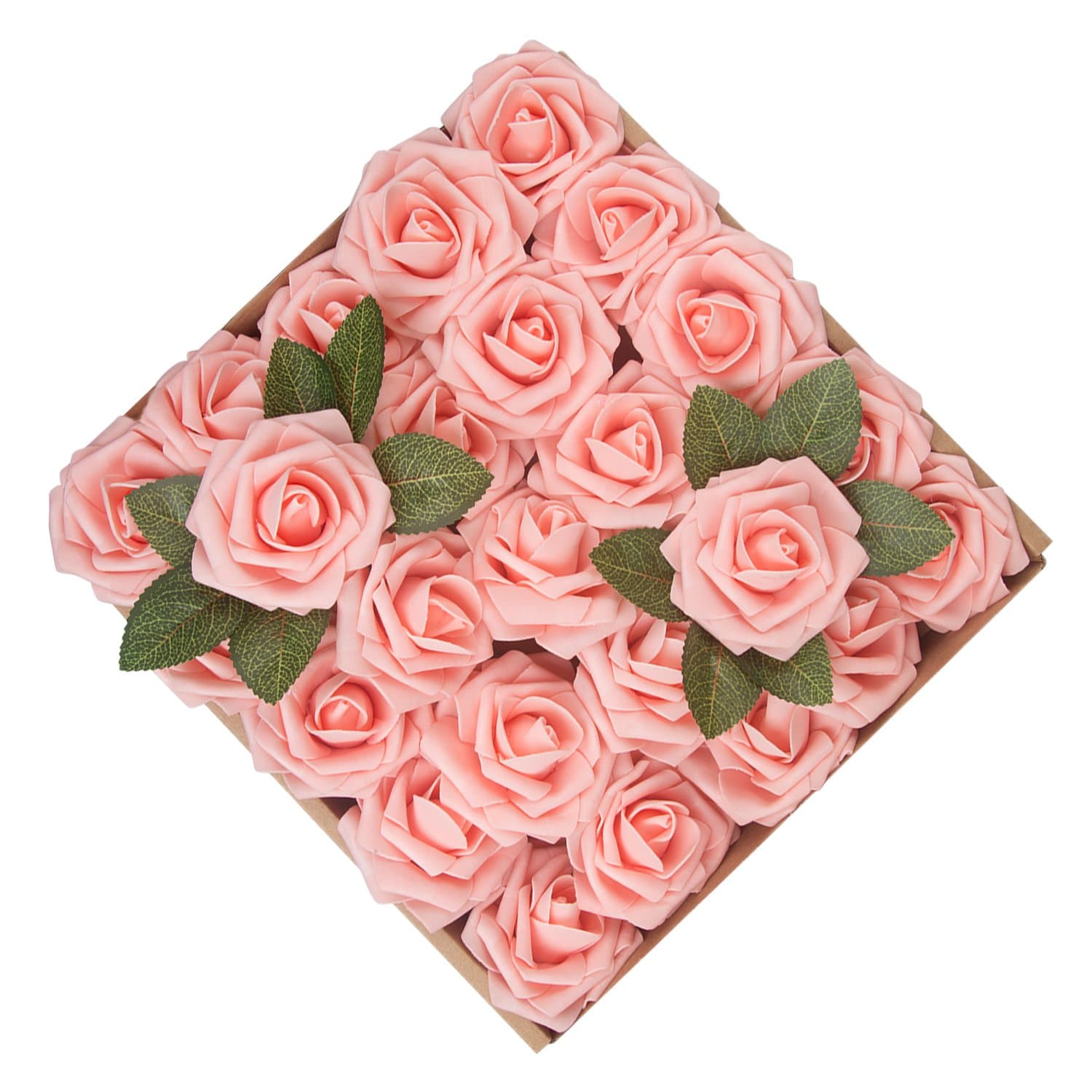 Umiss Artificial Roses Flowers Real Looking Floral Fake Flowers for DIY Wedding Centerpieces Bouquets Home Party Bridal Shower Decoration