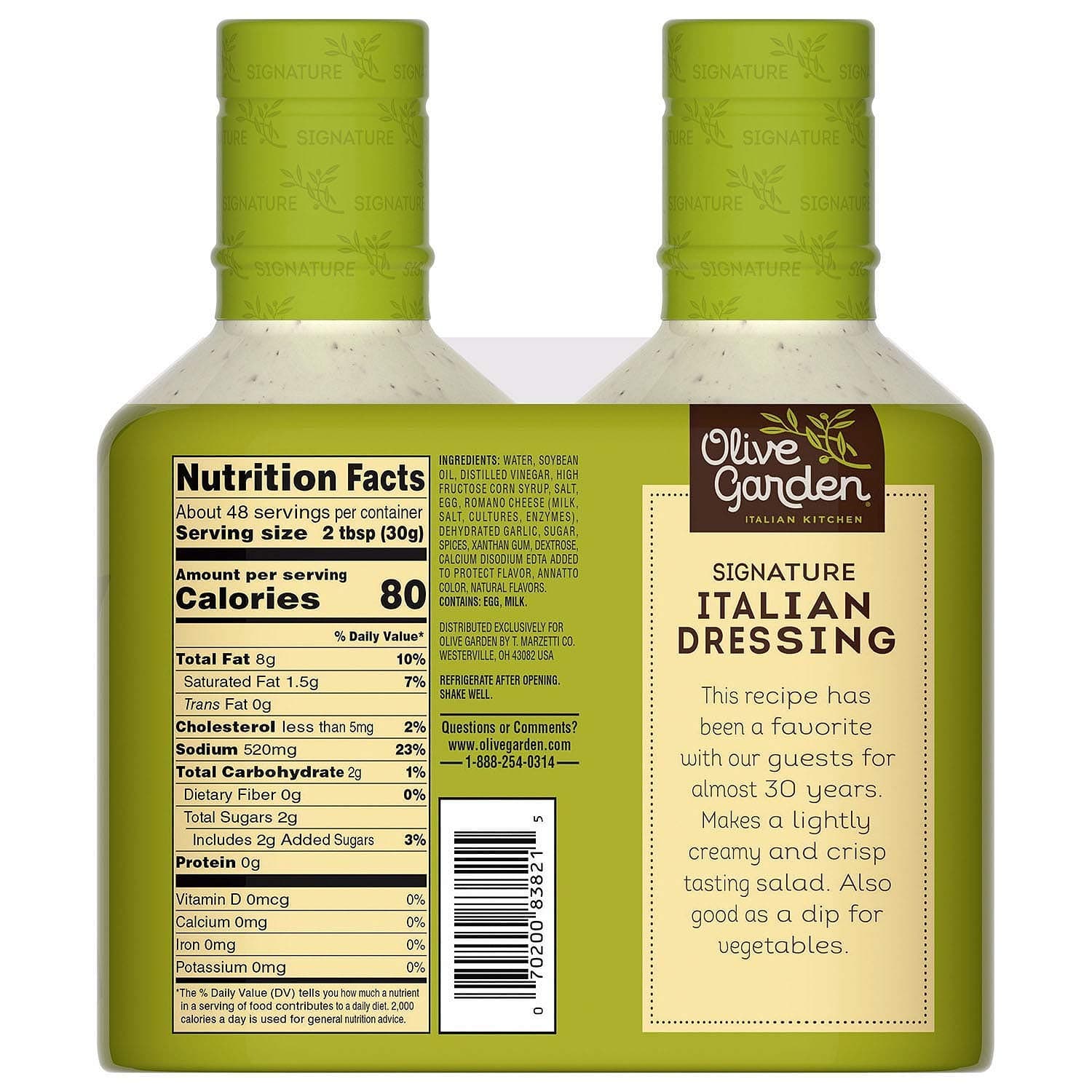 Italian Dressing (24 Ounce bottle, 2 Count)