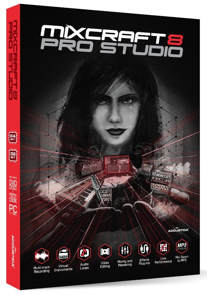 Acoustica Mixcraft 8 Pro Studio [Box]