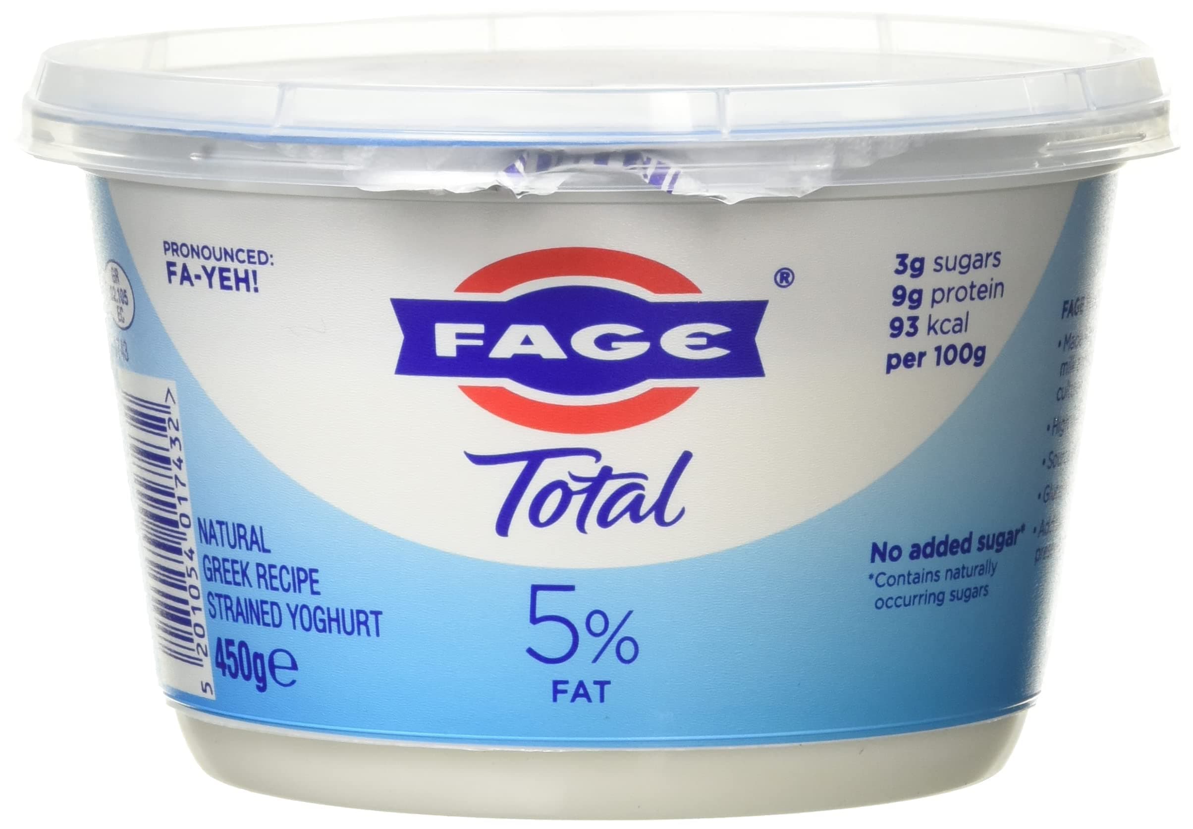 Total 5% Fat Strained Yoghurt, 450g