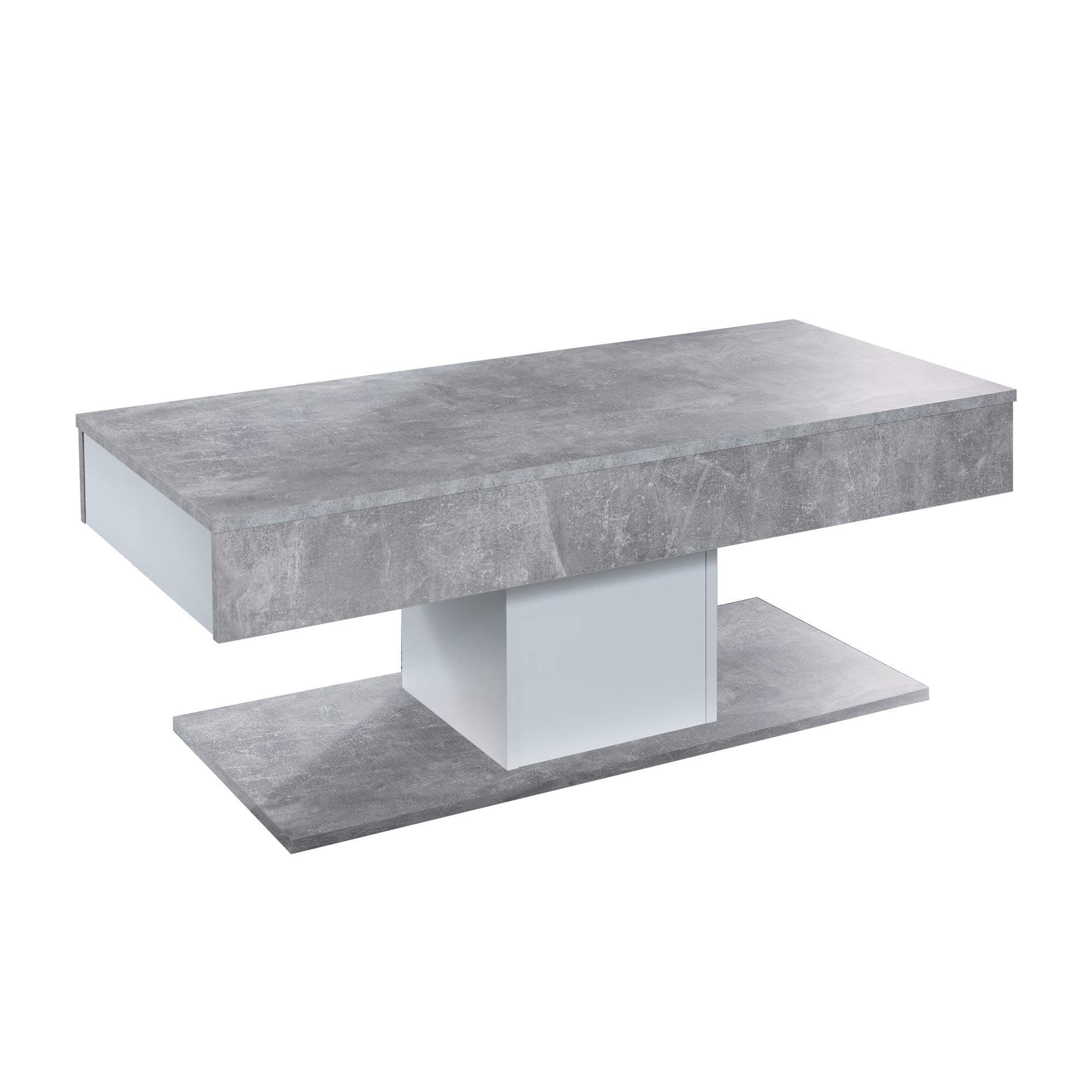 Furnline Wardrobe 4-Piece Set Combination With Lots Of Storage Space, Coast, Wotan Oak Nb Dismissal Gray, 110 x 42 x 118 cm