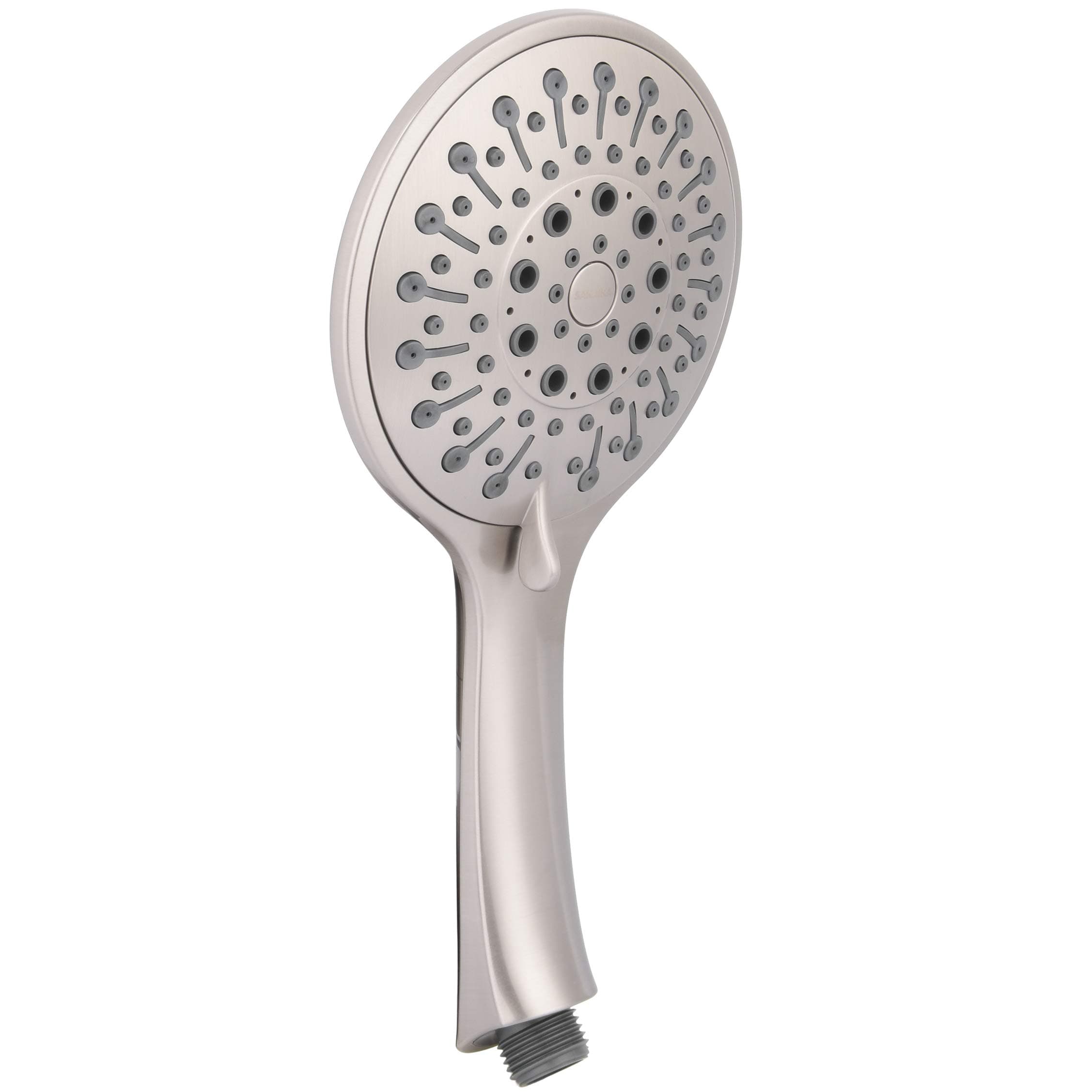 3 Setting 2.5 GPM Brushed Nickel Hand Held Shower Head Replacement Part with Massage & Aerated Spray from the Luxury Multifunction Handheld Showerhead Collection - Handshower Only Without Hose