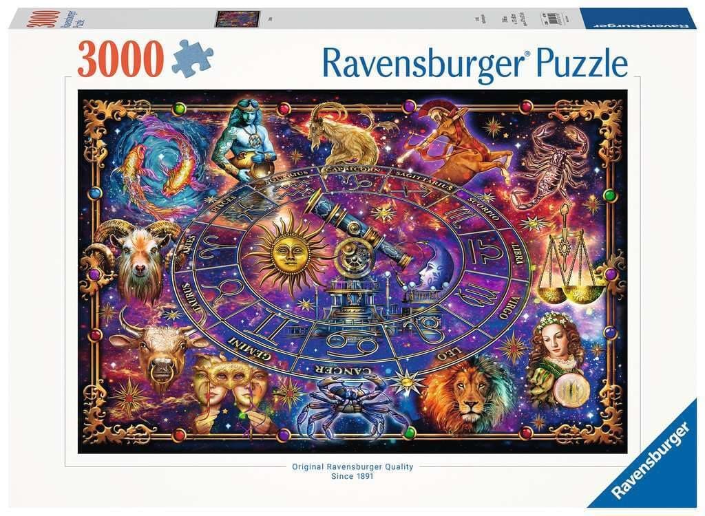 Ravensburger Zodiac 3000 Piece Jigsaw Puzzle for Adults - 16718 - Every Piece is Unique, Multicolor, 48 x 32 inches (120 x 80 cm) when complete.