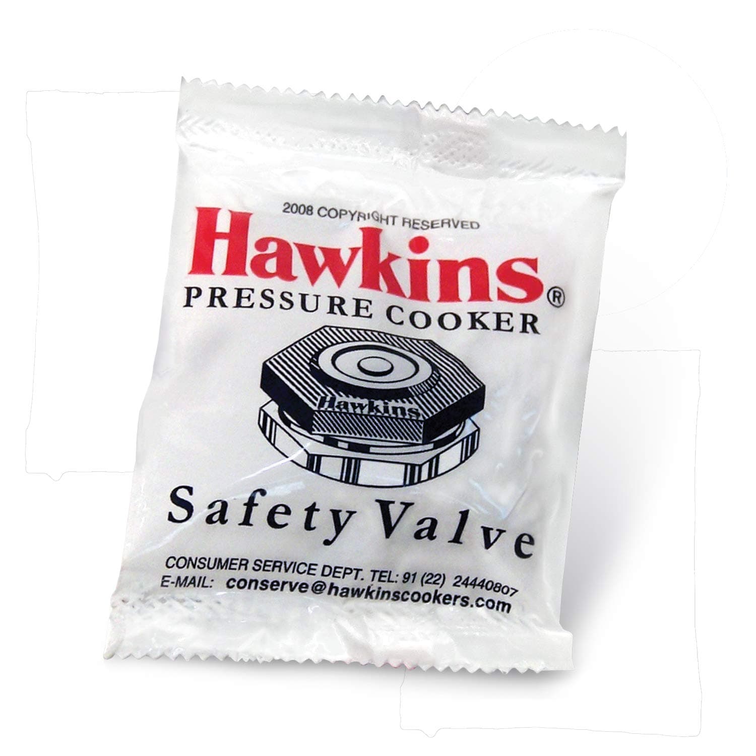 Aluminium Safety Valve For All Hawkins Pressure Cookers From 1.5 Litre To 14 Litre, Black, Standard (BP SV), 14 Liter