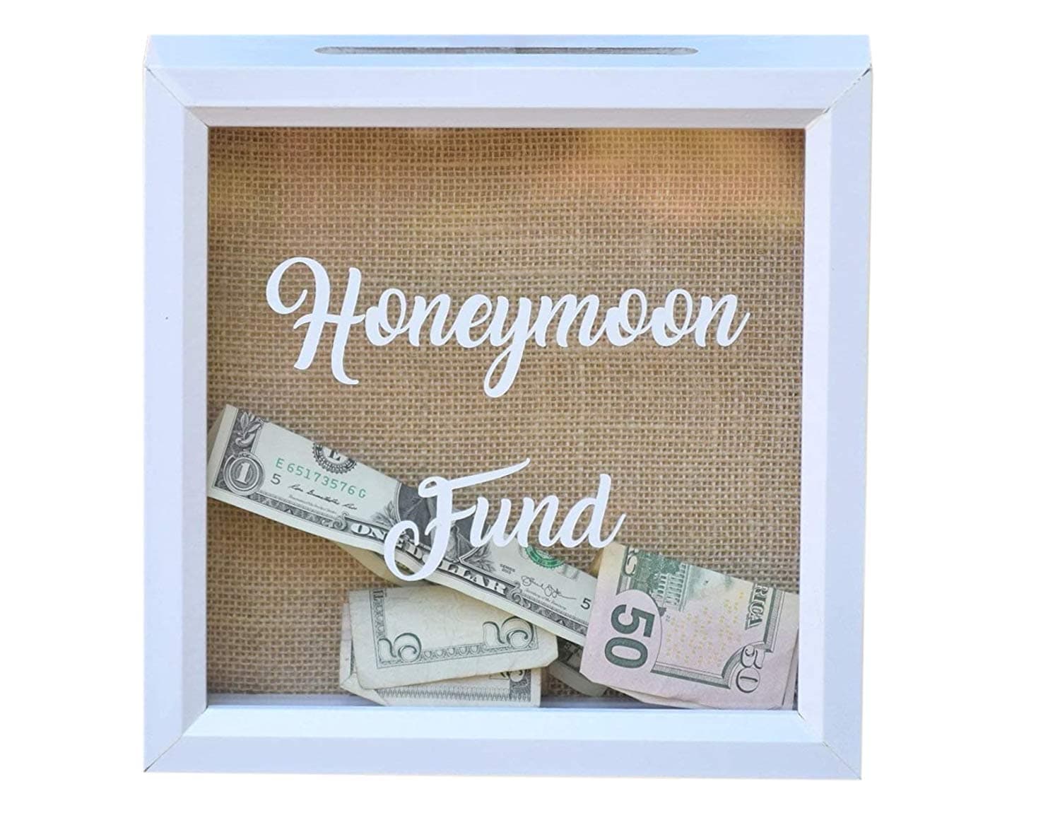 Honeymoon Gift - Honeymoon Fund Wedding Sign - Honeymoon Fund Box - Honeymoon Gifts - Wedding Gift Money Box Rustic Wooden Honeymoon Fund Box Money Holder