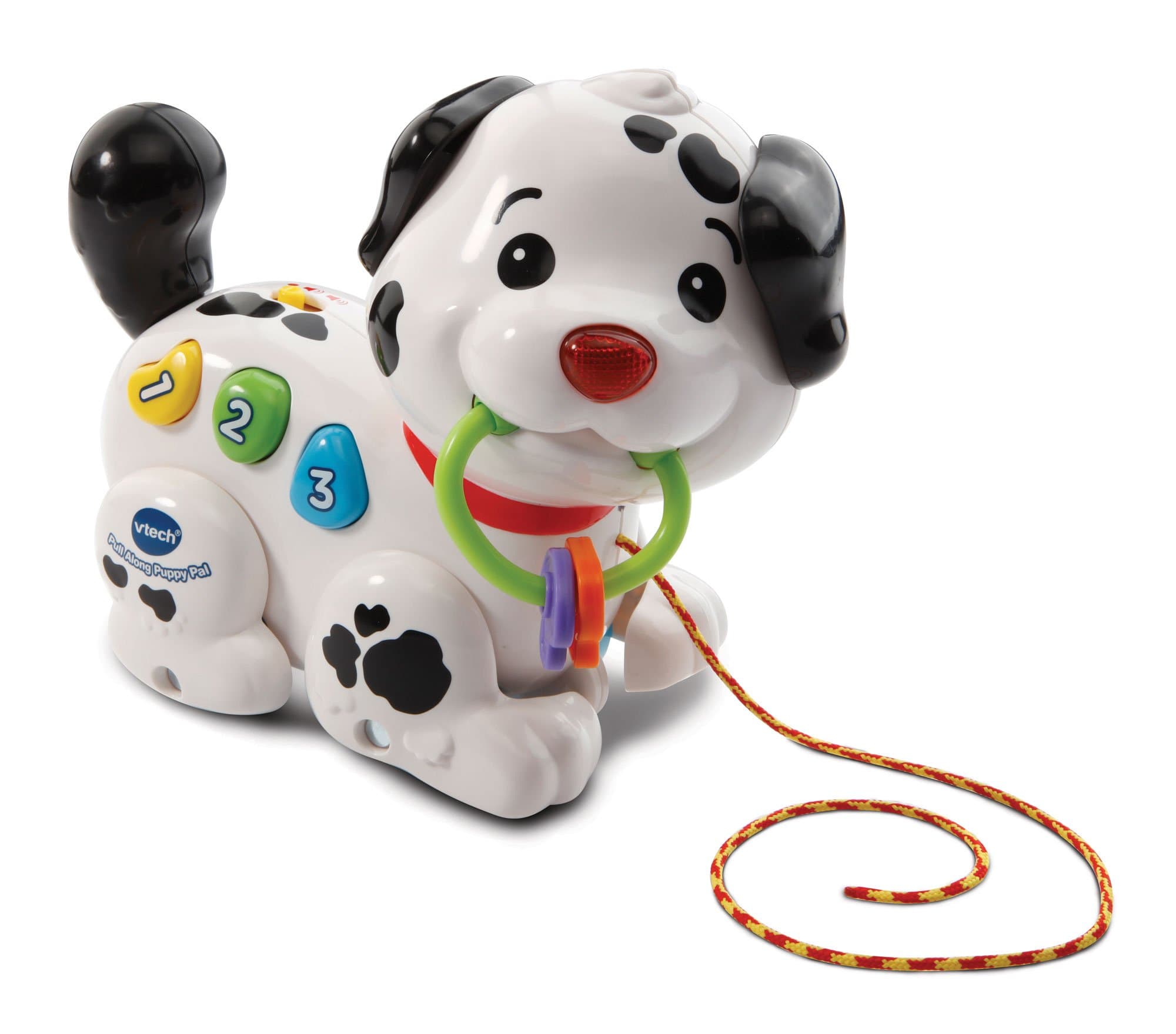VTech Pull Along Puppy Pal, Pull Along Baby Walker with Music and Phrases, Pull Along Walker for Babies, Cute Educational Toy, Interactive Preschool Toy for Girls and Boys Aged 6 Months +