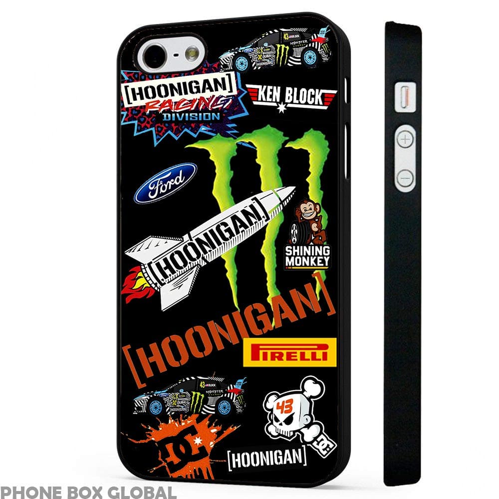 NEW KEN BLOCK 43 STICKER BOMB PHONE CASE FITS APPLE (IPHONE 6-6S)
