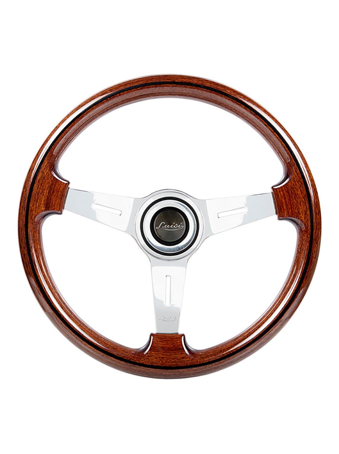 LUISI Universal Vintage Mugello Classic II 370mm Mahogany Steering Wheel