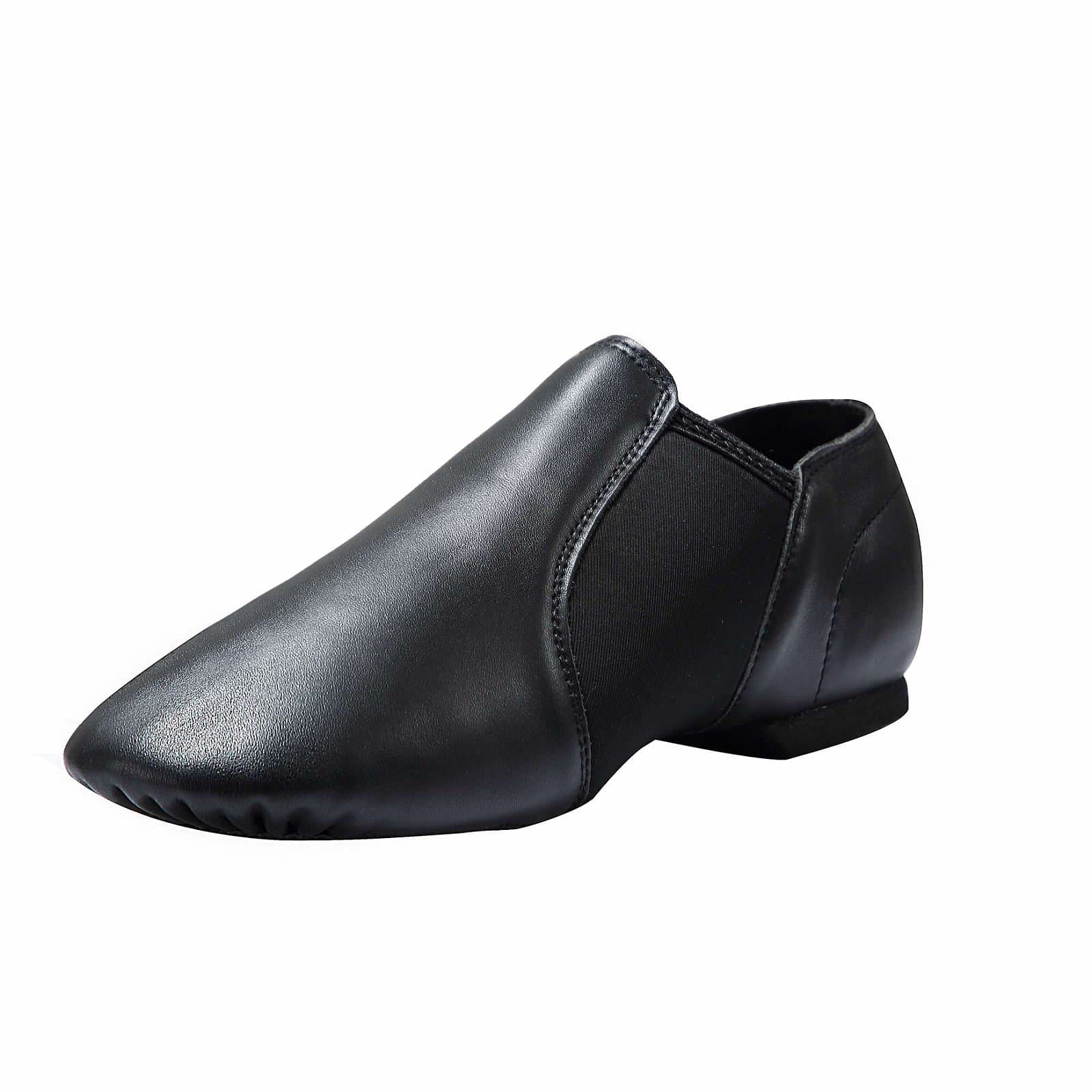 Dynadans Leather Upper Slip-on Jazz Shoe for Girls and Boys (Big Kid/Little Kid/Toddler)