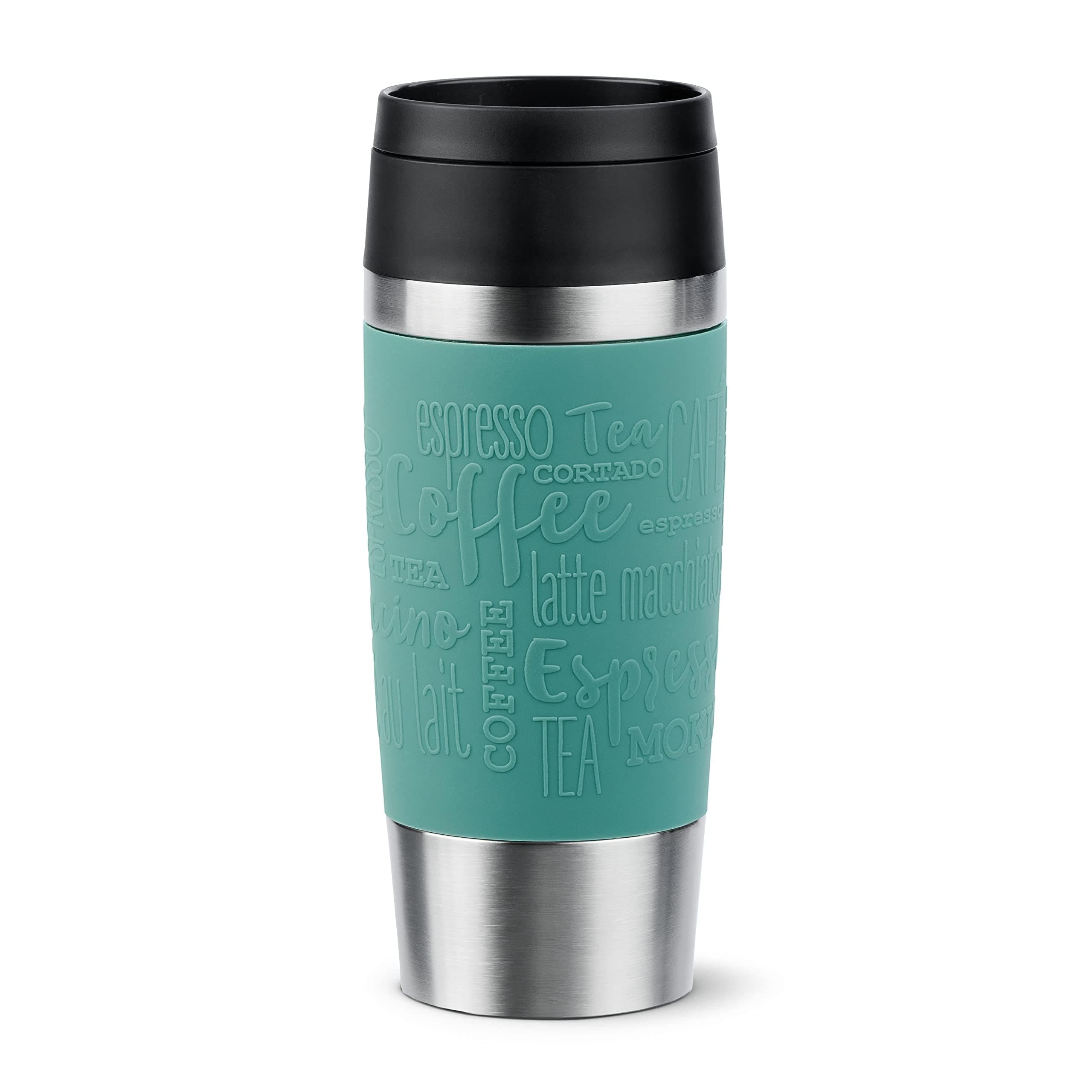N20210 Travel Mug Classic Insulated Tumbler 0.36 L Stainless Steel with Comfort Screw Closure 4 Hours Hot 8 Hours Cold 100% Leakproof Dishwasher Safe 360° Opening Colour