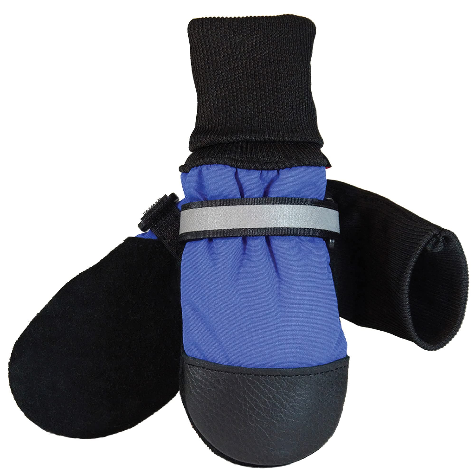 Muttluks, Original Fleece-Lined Muttluks Winter Dog Boots with Treated Leather Soles for Cold Weather - 4 Boots
