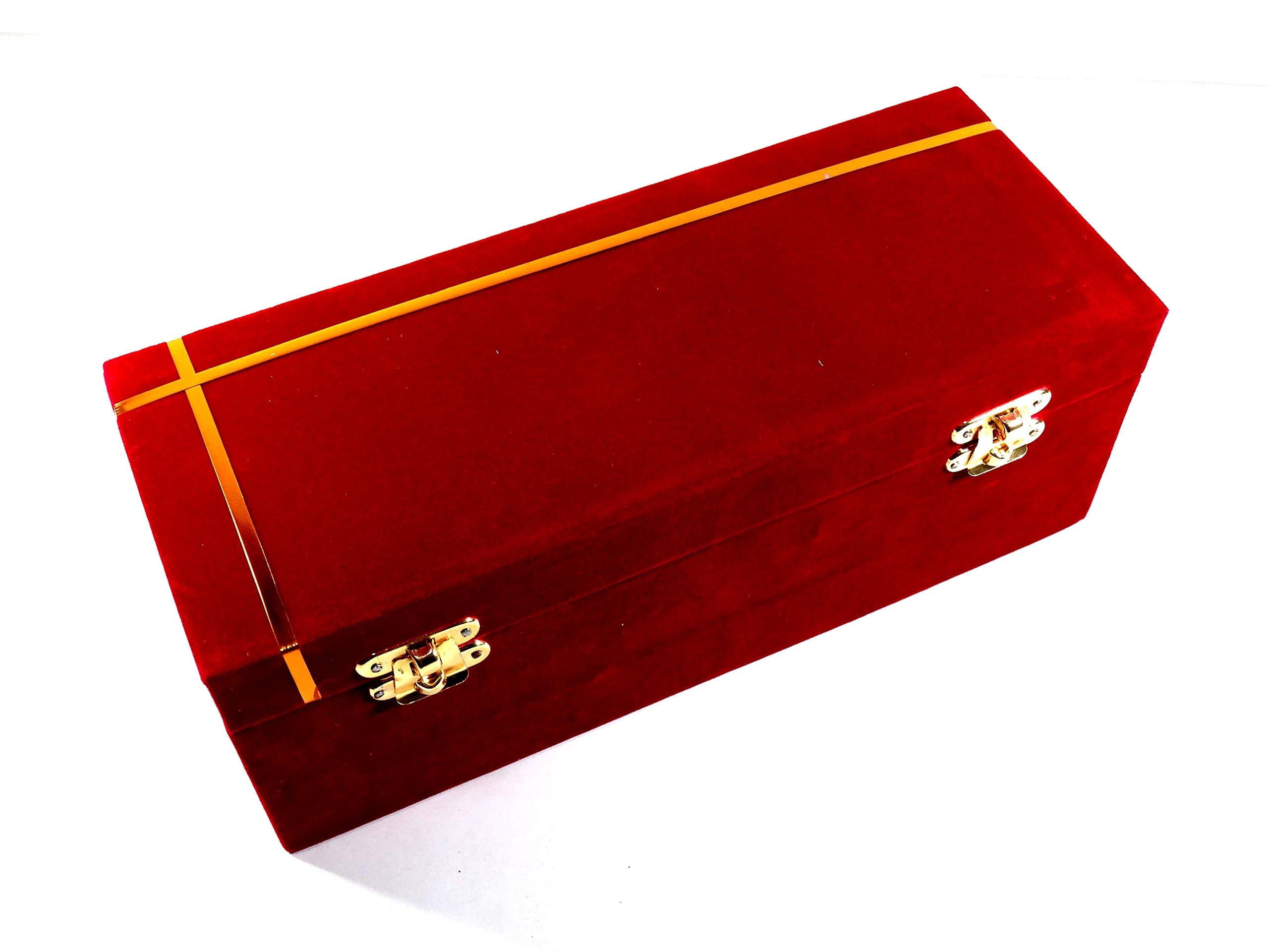 Girija Red Velvet Bangle box