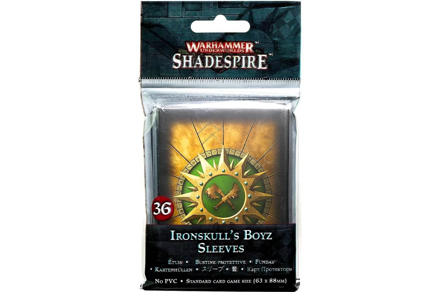 Warhammer Underworlds: Shadespire – Ironskull’s Boyz Sleeves