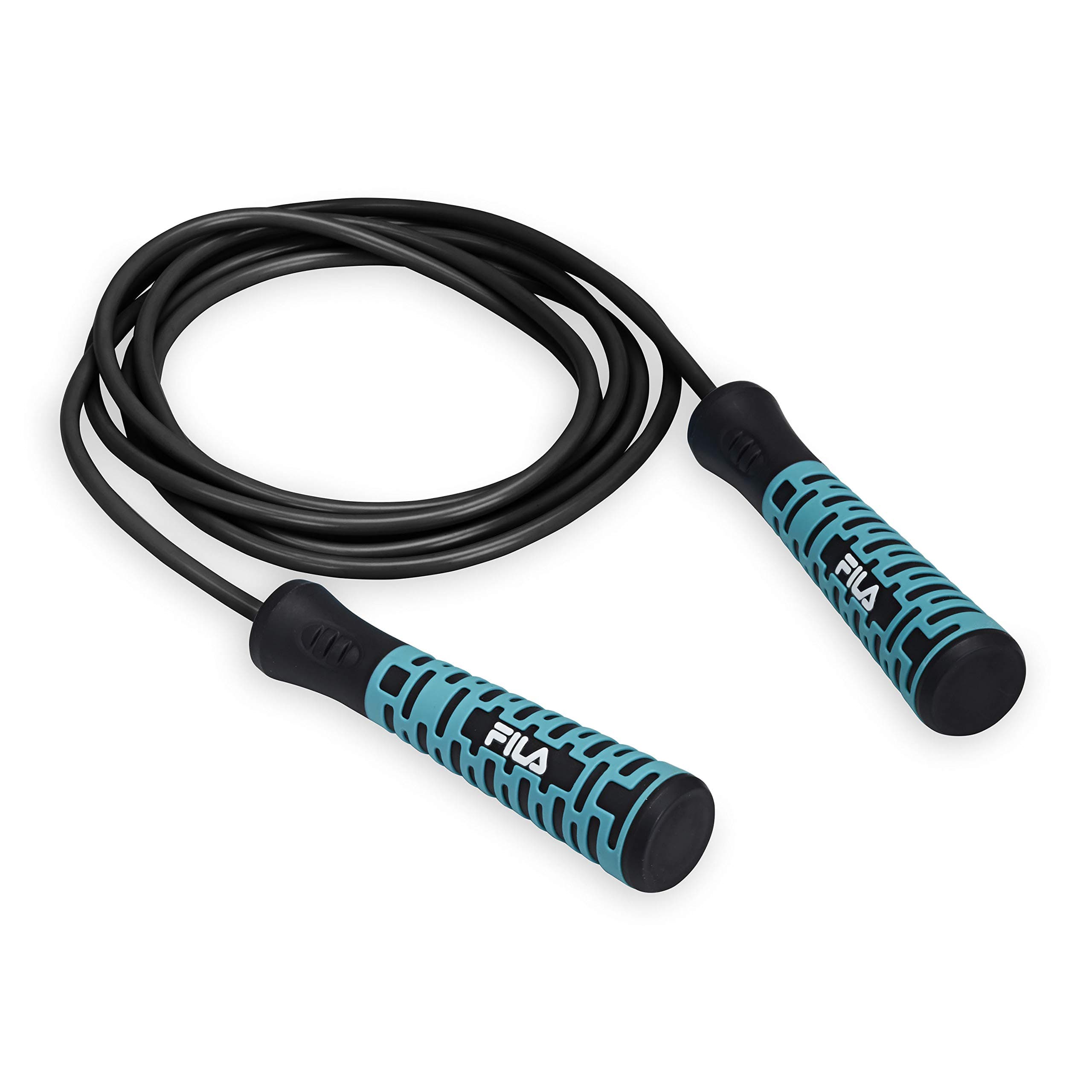 FILA Accessories Cardio Speed Jump Rope | 9FT | Vinyl Coated Adjustable Non-Kink Speed Rope