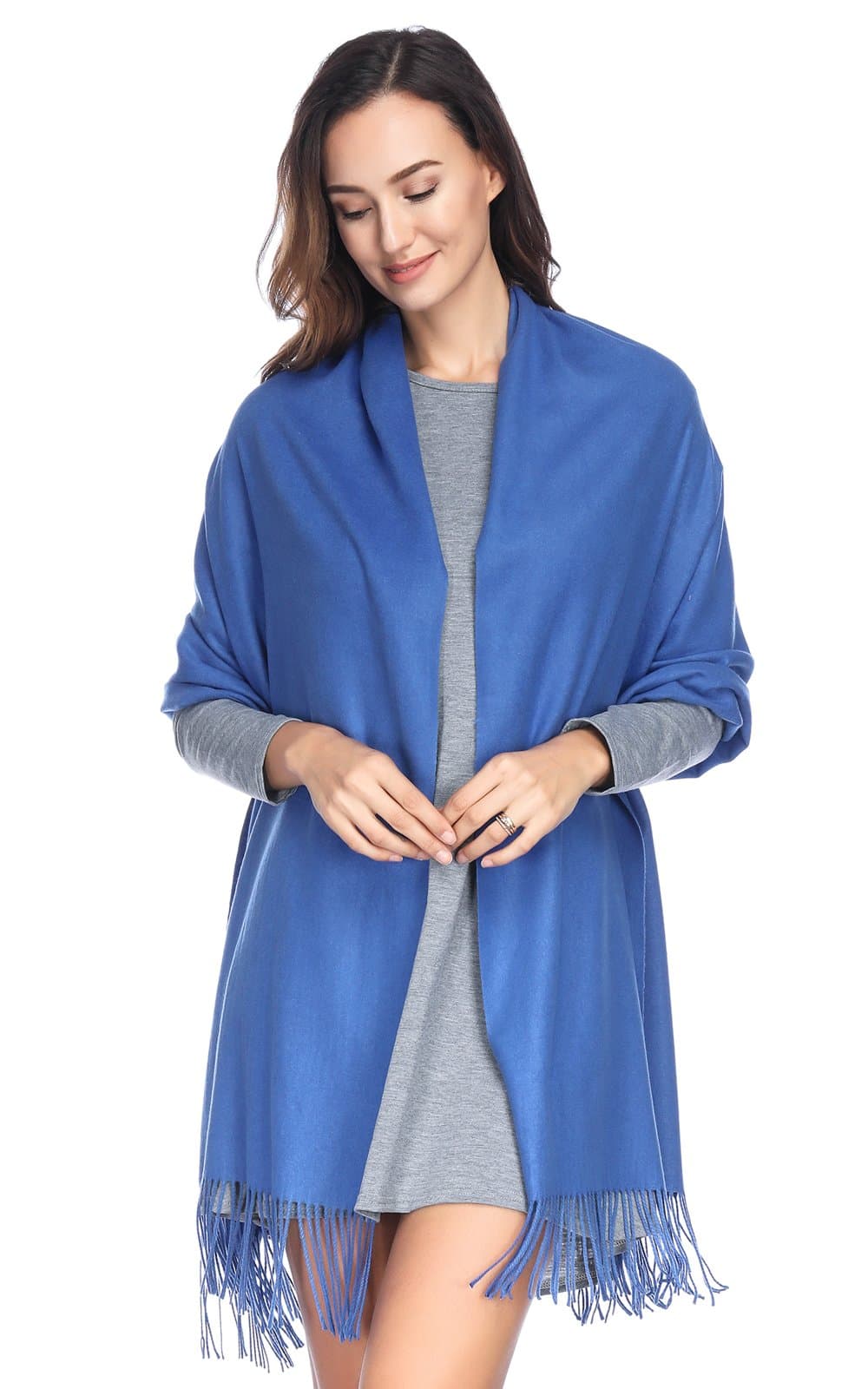 Pashmina Shawl Wraps Cashmere Feel Soft Scarves Evening Dresses Wedding Bridesmaid Scarf for Women Gift Travel Blanket