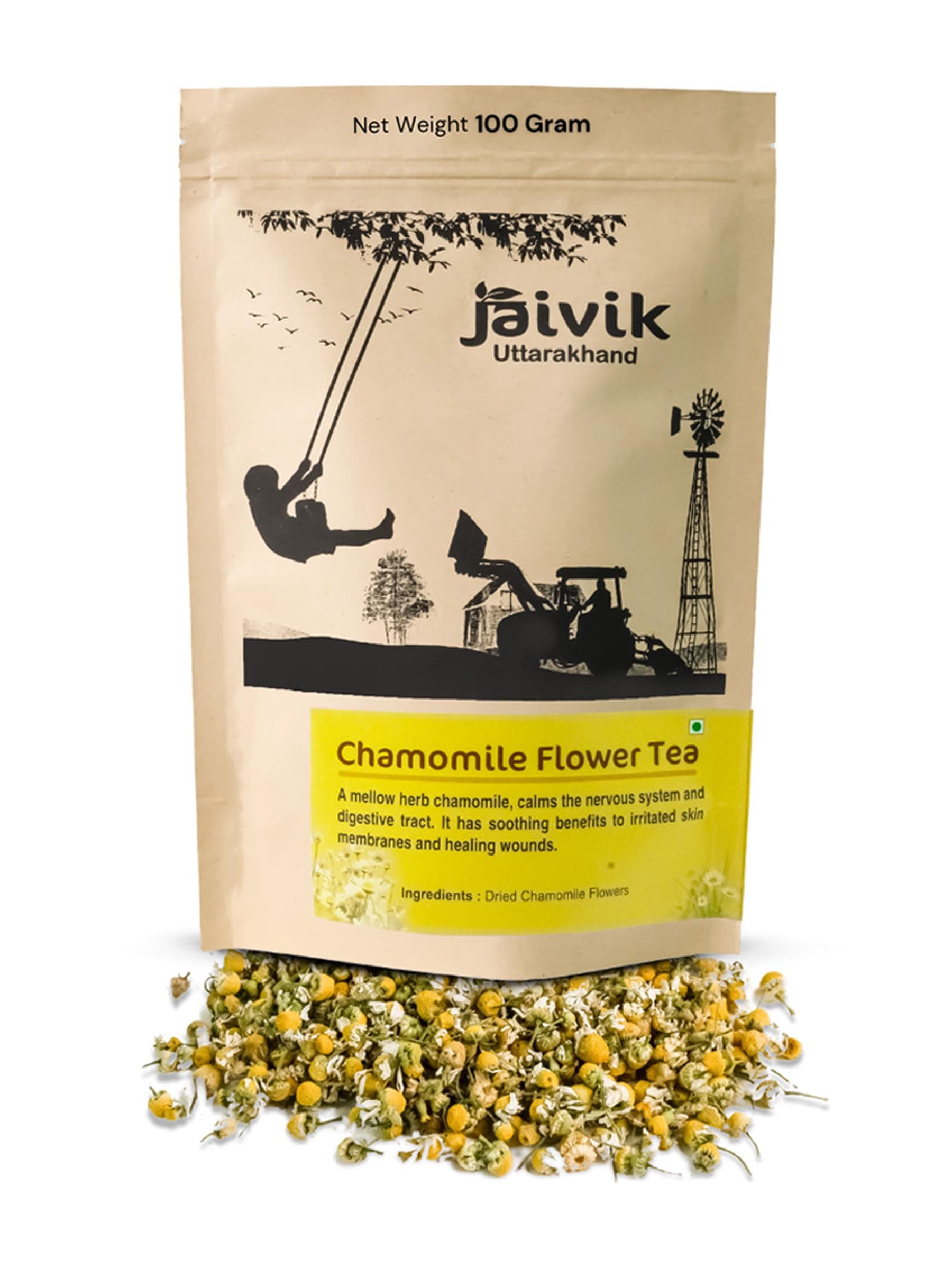 Jaivik Uttarakhand - Chamomile Tea 4 oz (113.3 g)