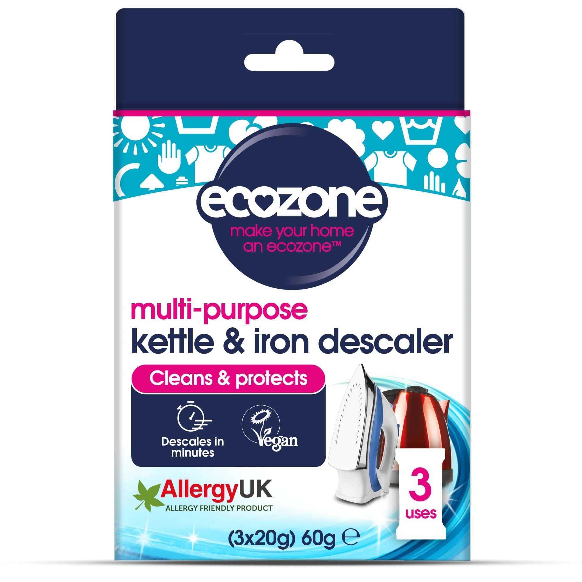 Kettle & Iron Descaler | Easy Use Sachets | Powerful Limescale Removal