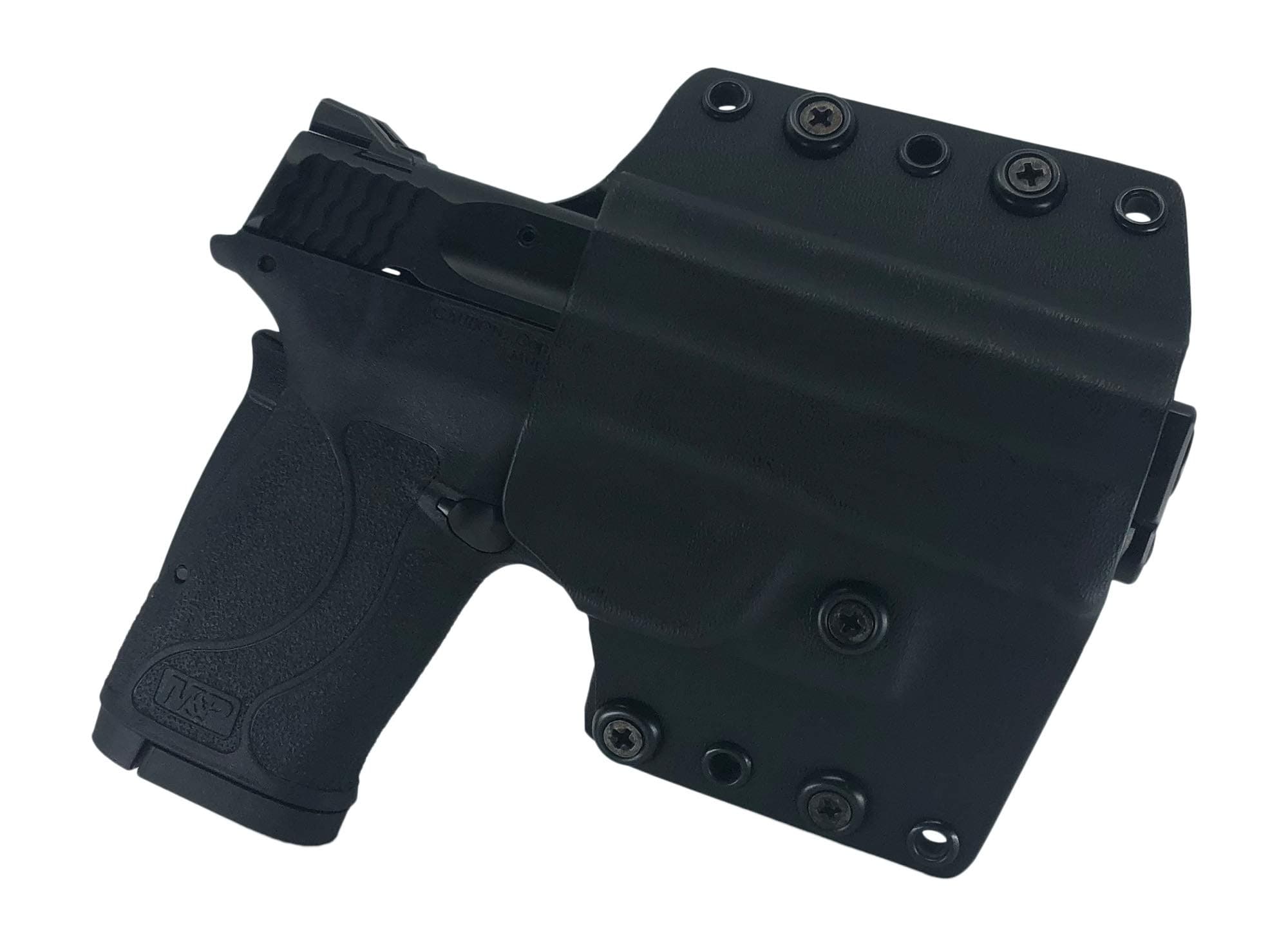 Watchdog Tactical S&W M&P 380 Shield EZ Holster, Right-Handed, Black, OWB/IWB