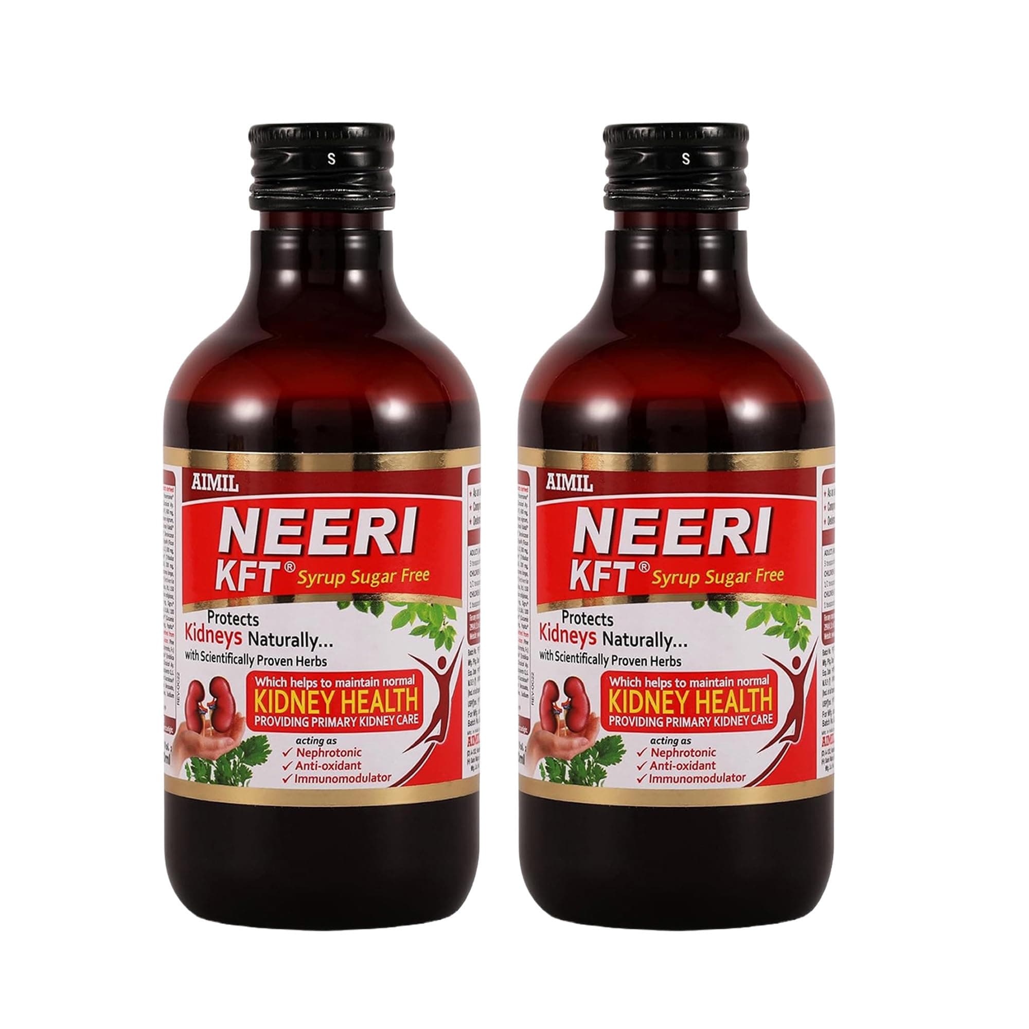 Neeri KFT Syrup Sugar Free - 200ml (Pack of 2)