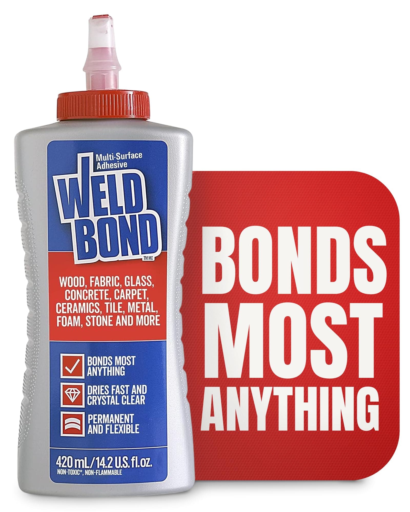 Weldbond 8-50420 Universal Adhesive, 14.2 fl. oz.