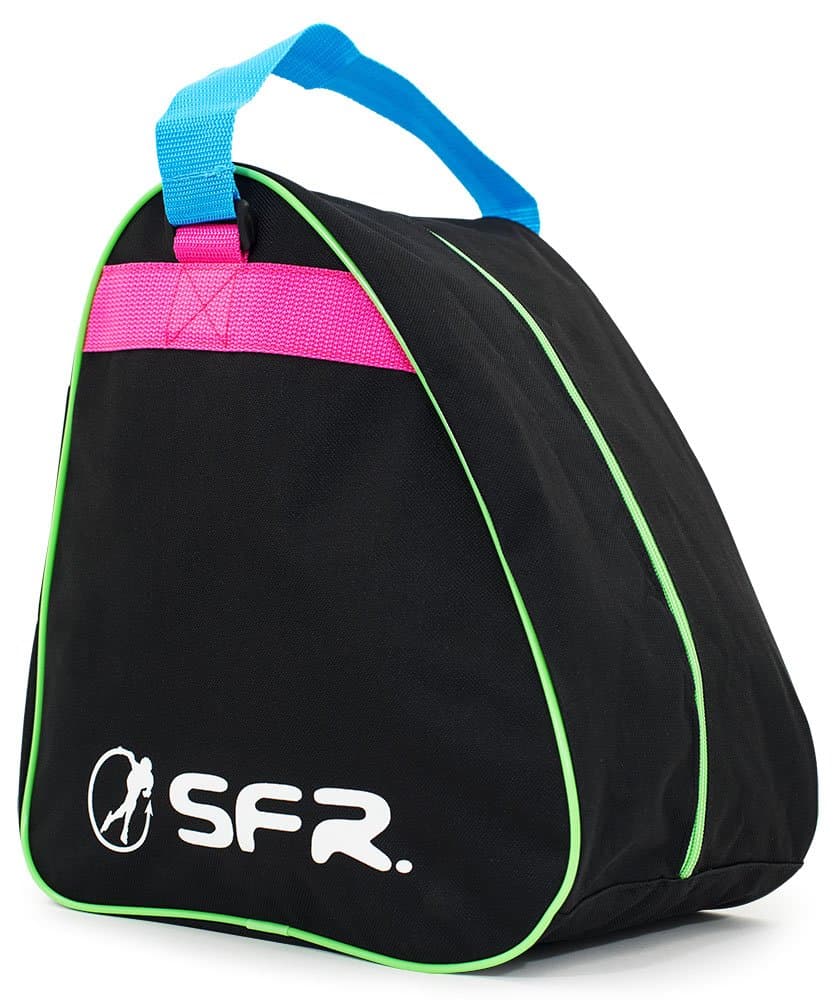 SFR Vision Skate Bag to Carry Children's Skates Up to Size UK 6 / EU 39.5. Perfect for Carrying Ice, Inline, or Quad Roller Skates and Accessories.